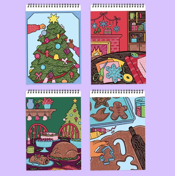 New FlowArt® - Scented Color-to-Reveal, Home for the Holidays