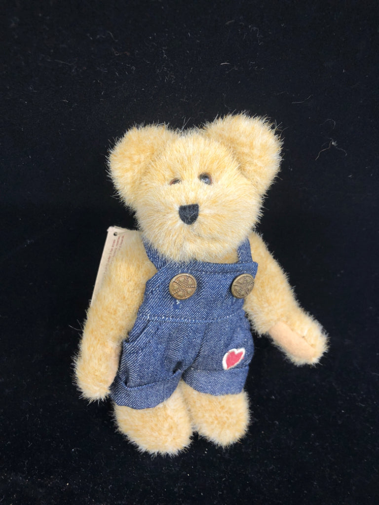 BOYDS BEAR IN OVERALLS- JIMMY T BEARHEART.