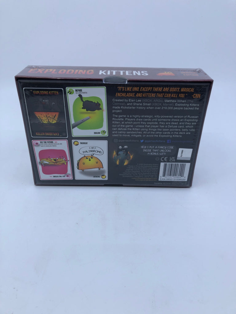 NIB EXPLODING KITTENS.