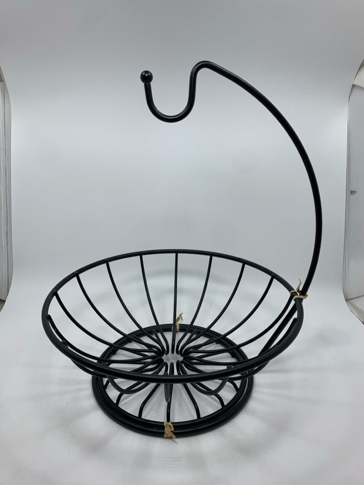 METAL BANANA HOOK/FRUIT BASKET.
