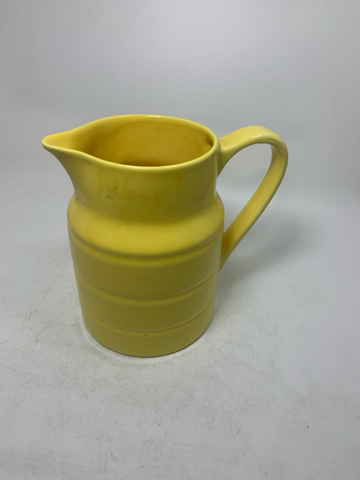 LARGE CERAMIC PITCHER.