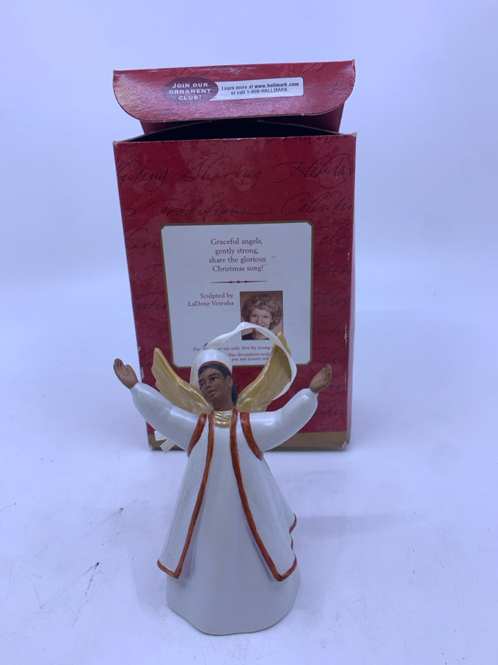 HALLMARK GRACEFUL ANGEL BELL ORNAMENT.