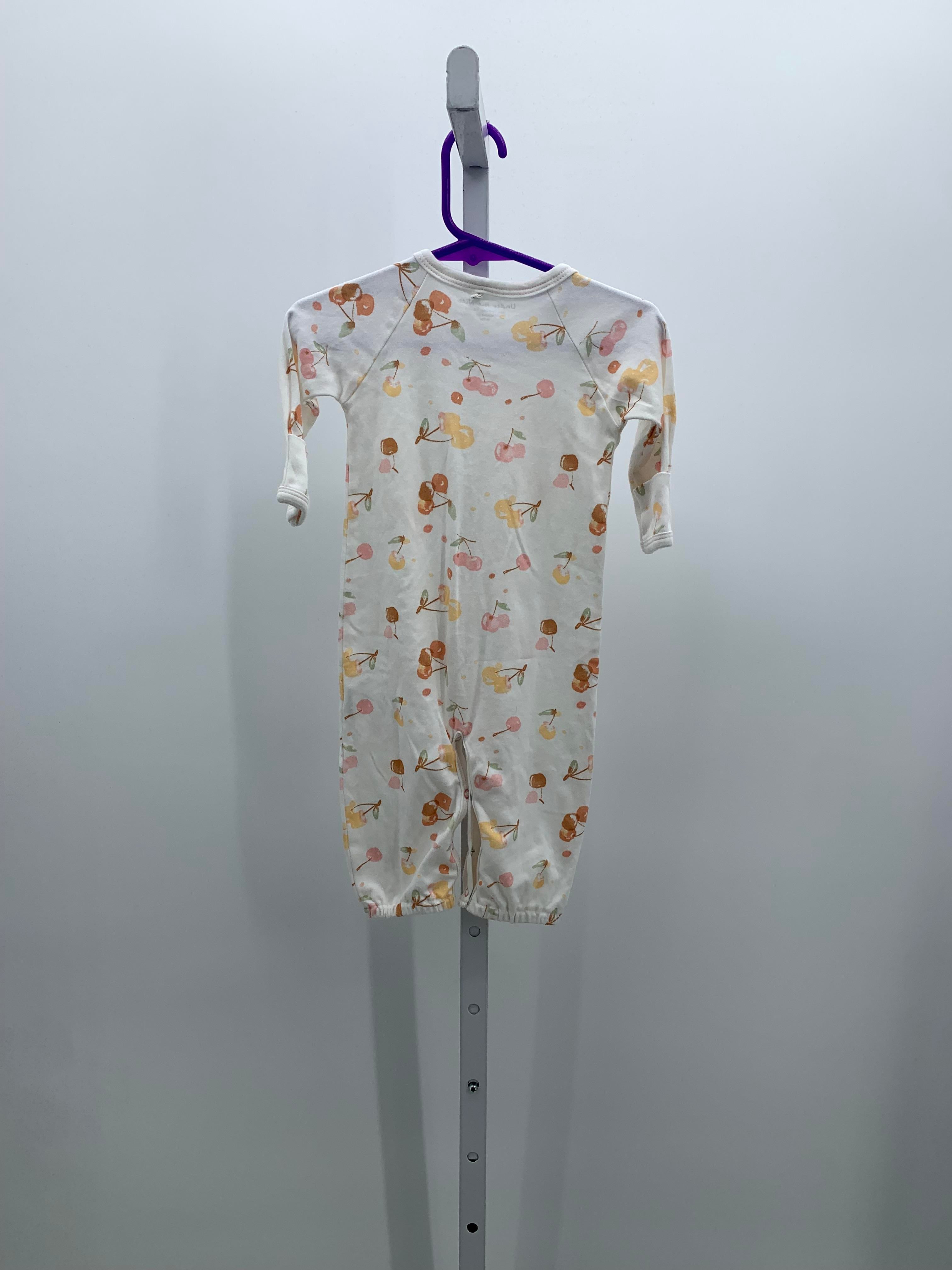 Under the Nile Size 0-3 months Girls Long Slv. Romper