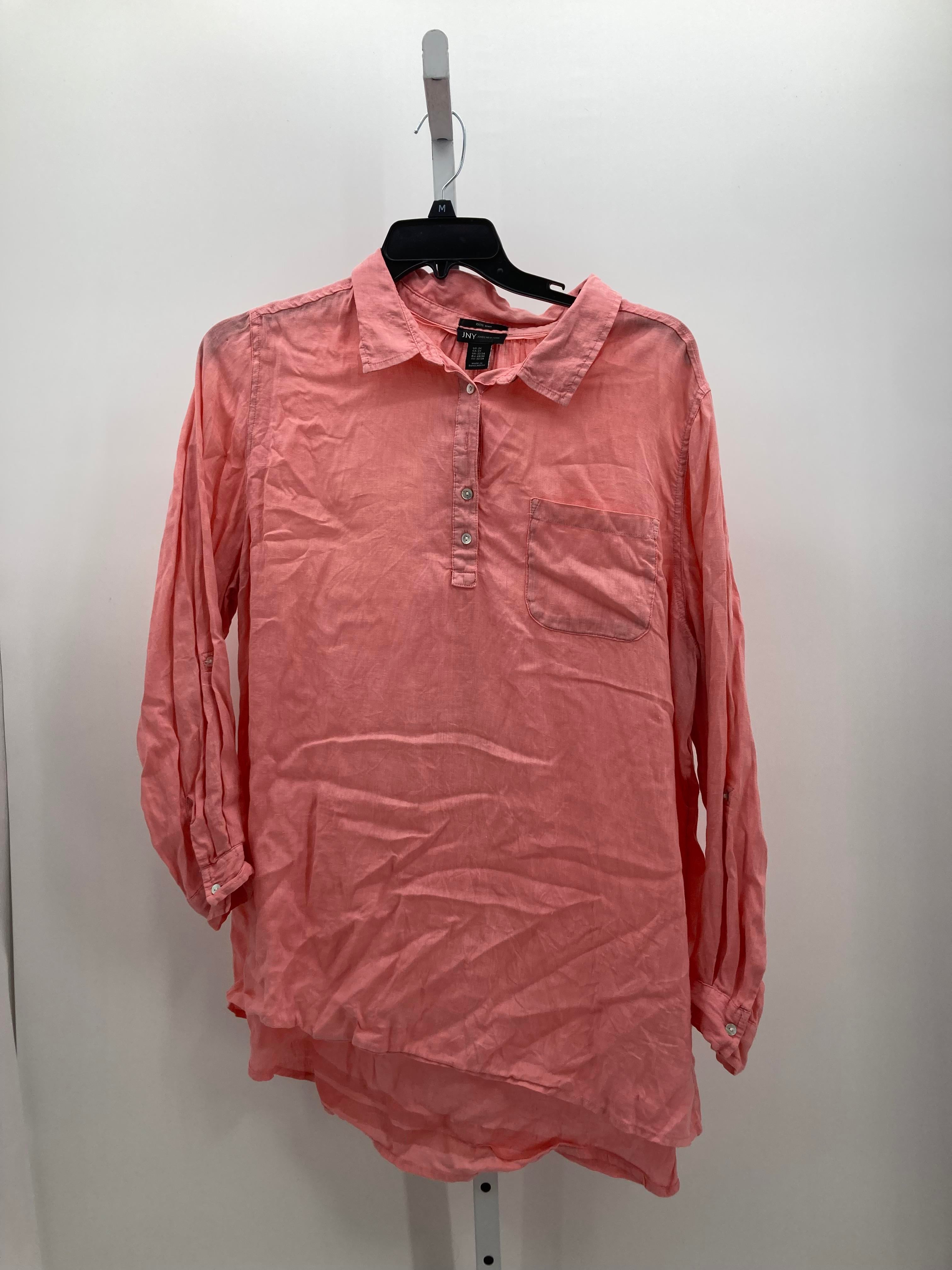 Jones New York Size 2X Womens Long Sleeve Shirt