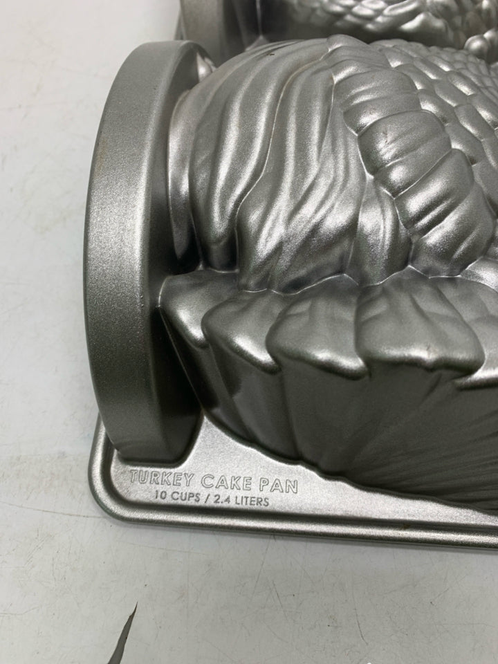 NORDIC WARE TURKEY CAKE PAN.
