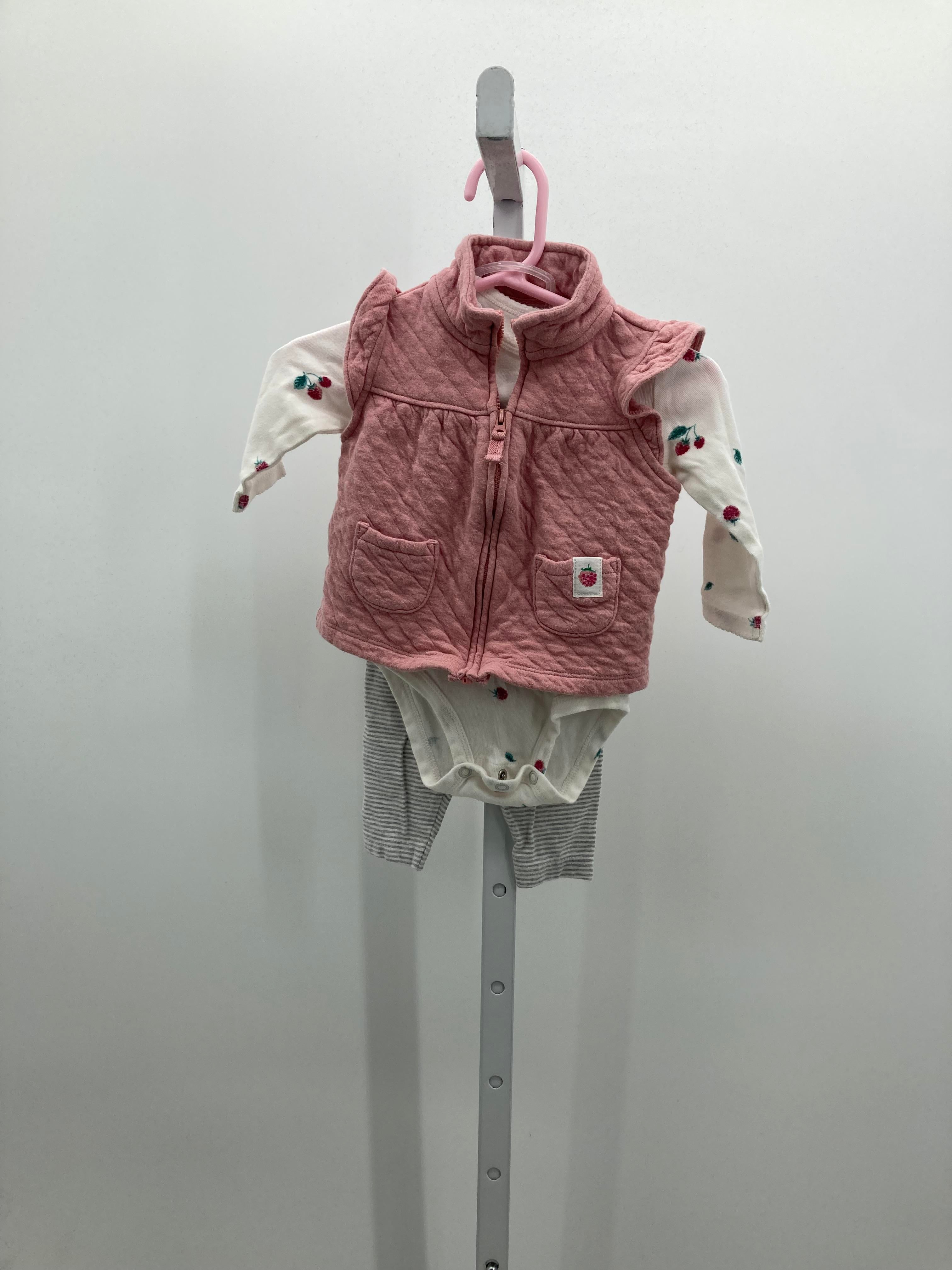 Carters Size 6 Months Girls 3 Pieces