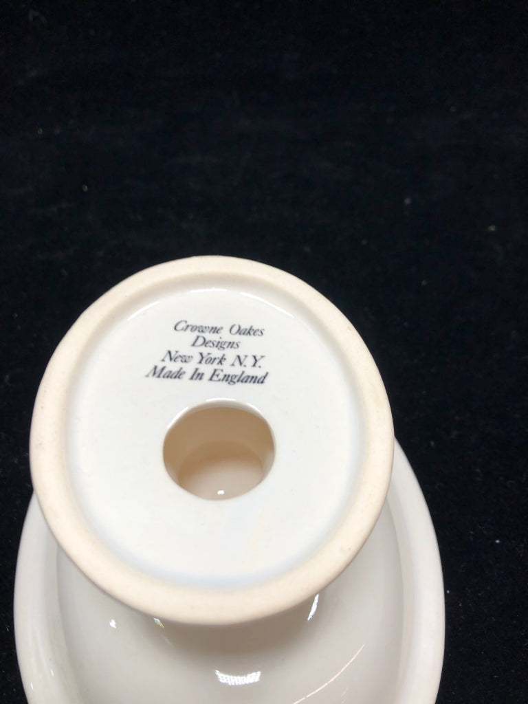 ANGEL PRINTED PEDESTAL SOAP DISH.