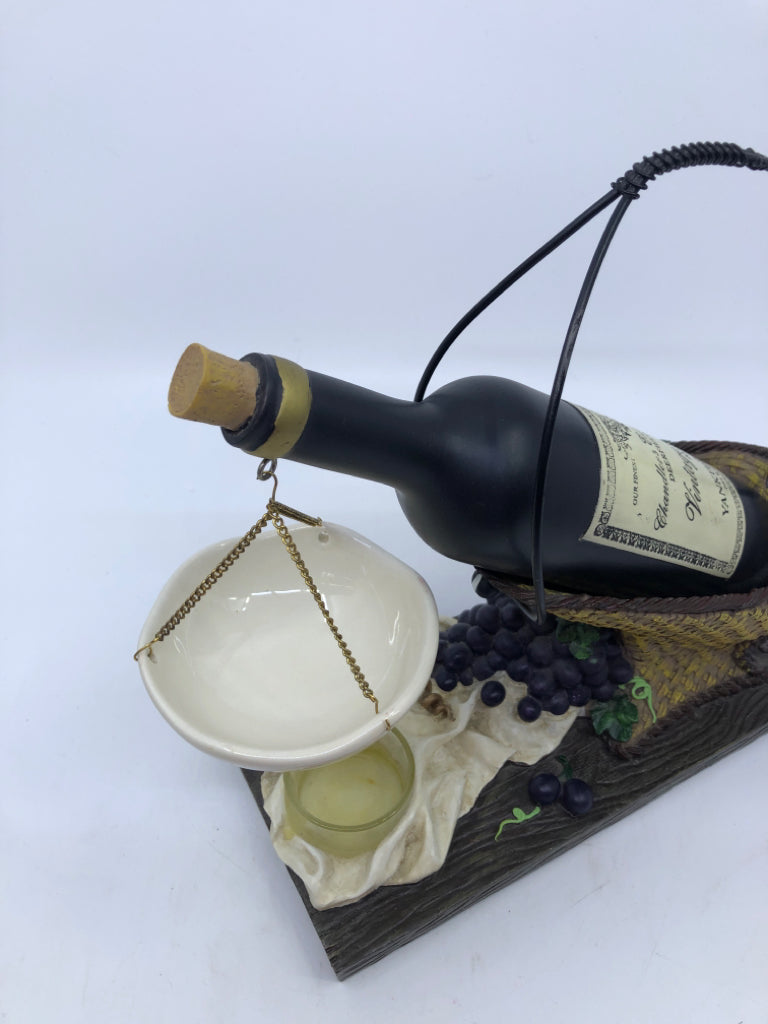 WINE BOTTLE WAX WARMER.