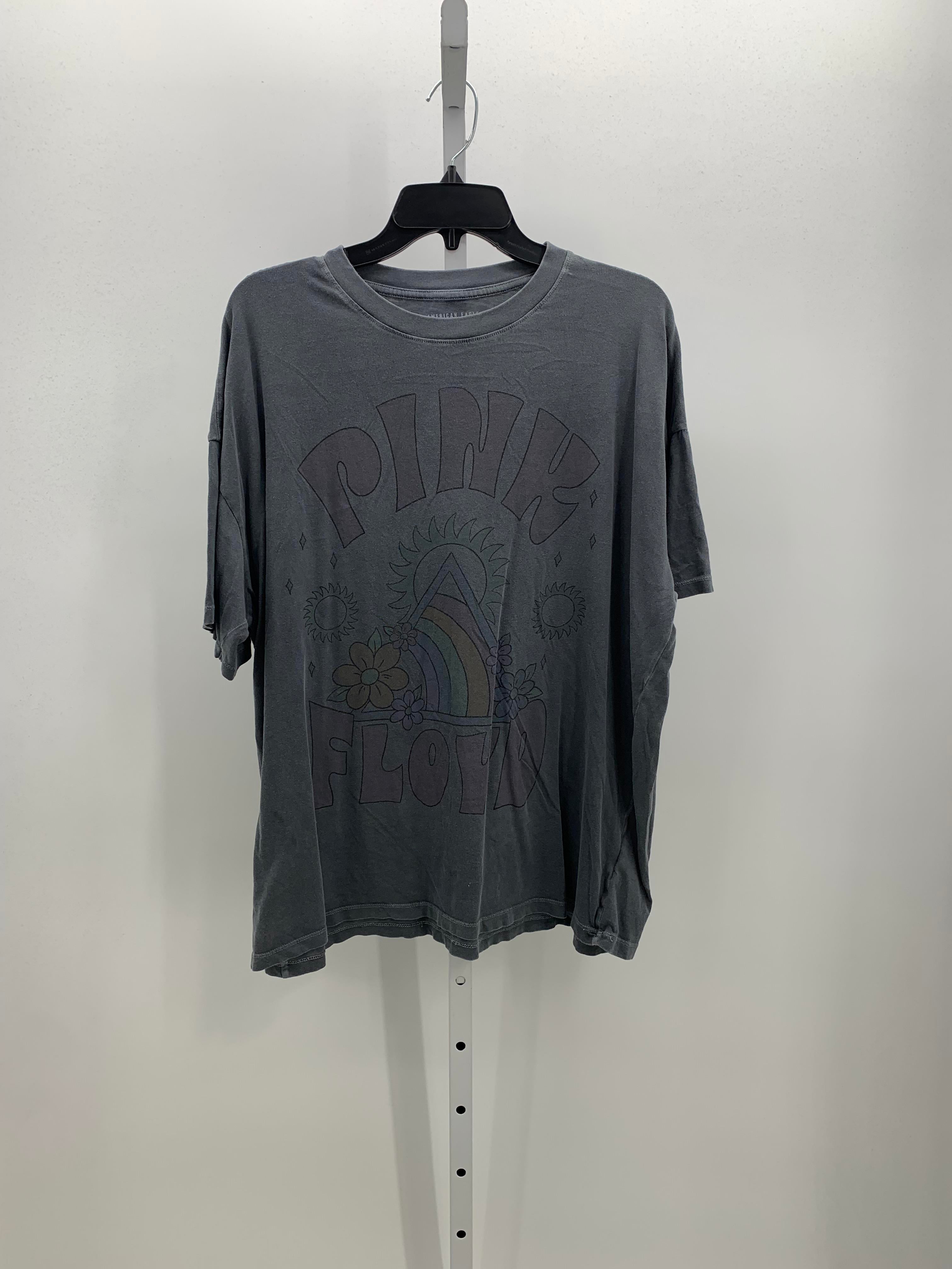 American Eagle Size L/Xl Juniors Short Sleeve Shirt