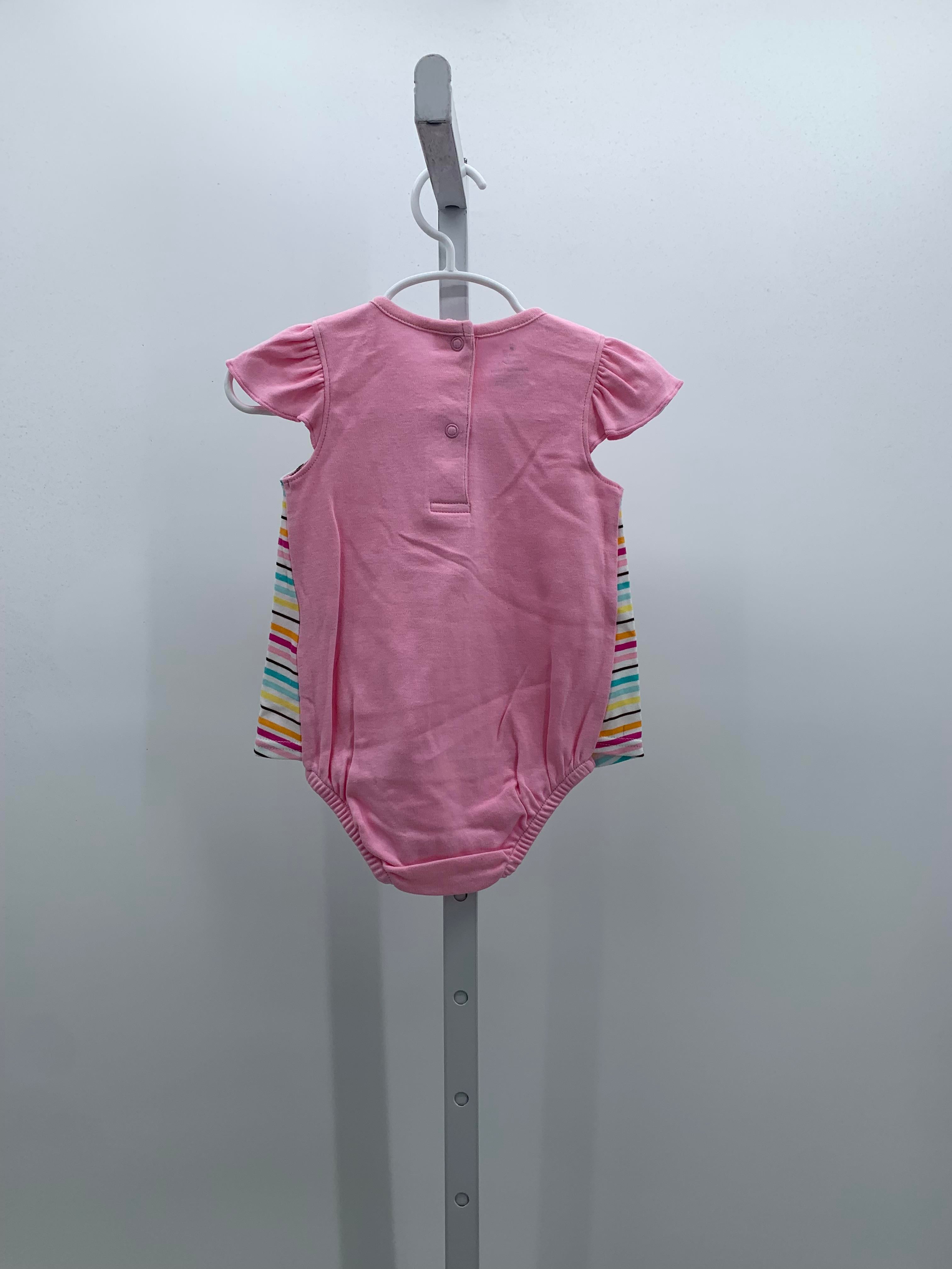 Small Wonders Size 6-9 mon Girls Short Sleeve Dress