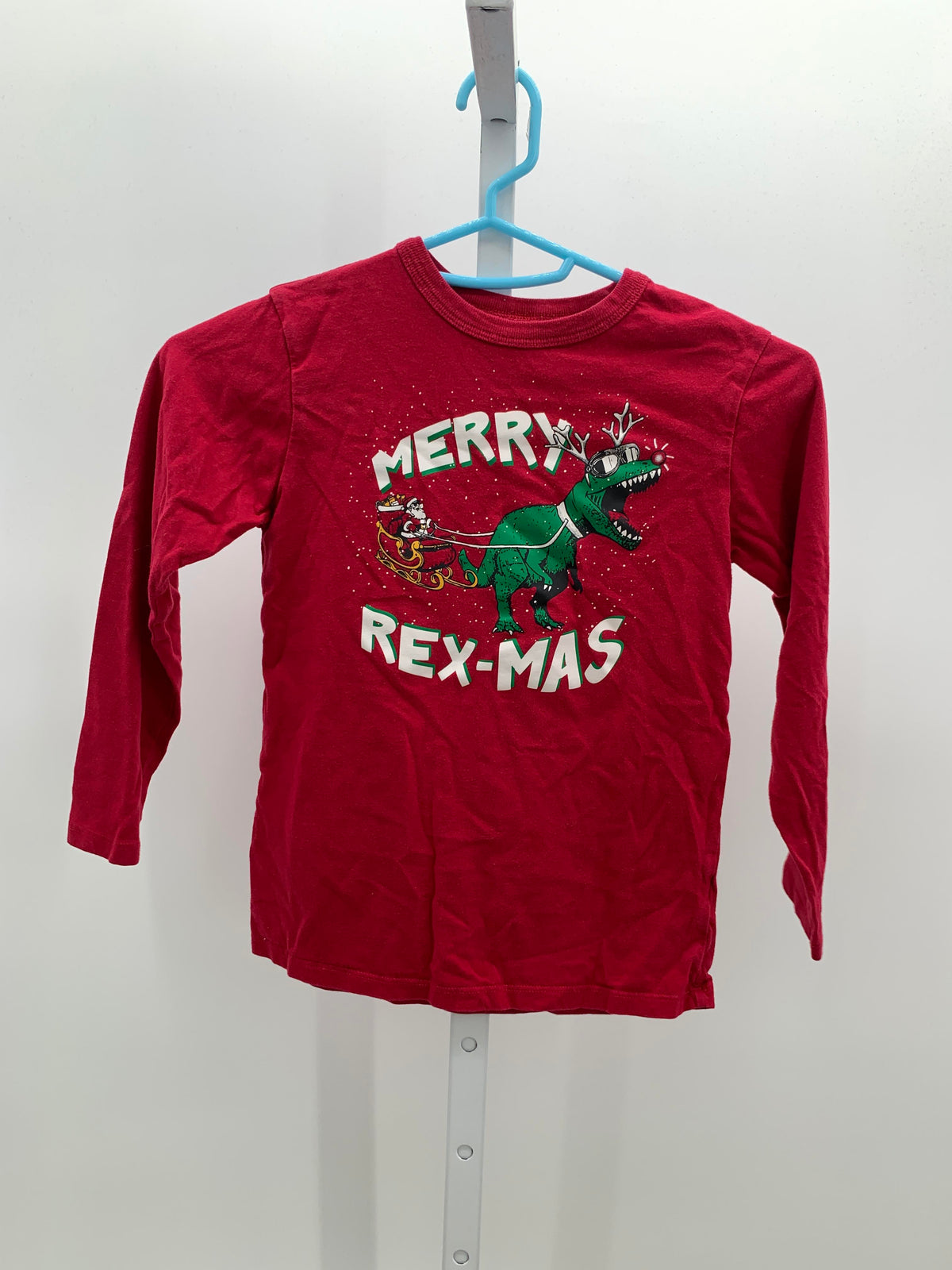 LONG SLV SHIRT MERRY REX-MAS