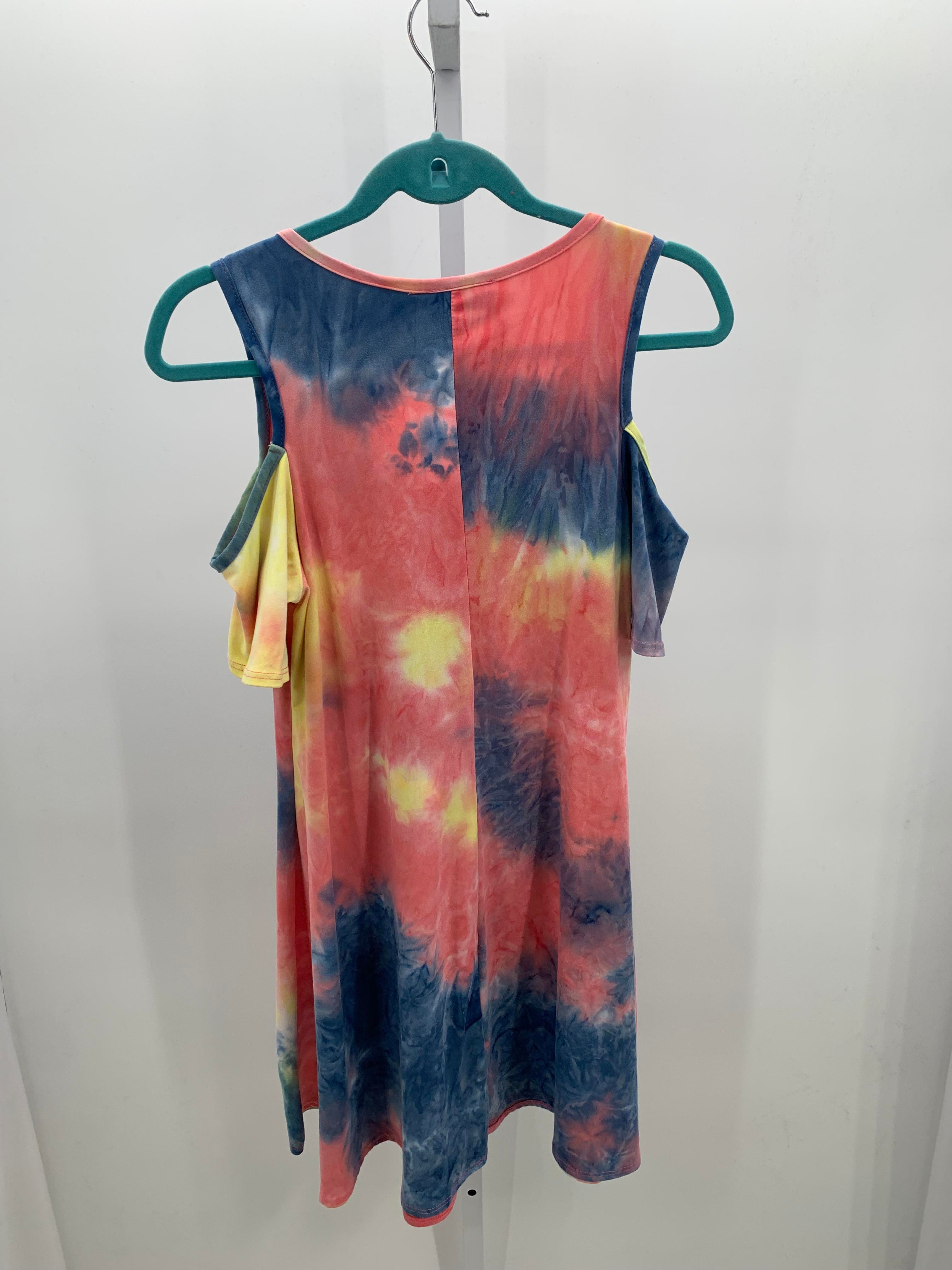 Size Large Misses Short Sleeve Dress