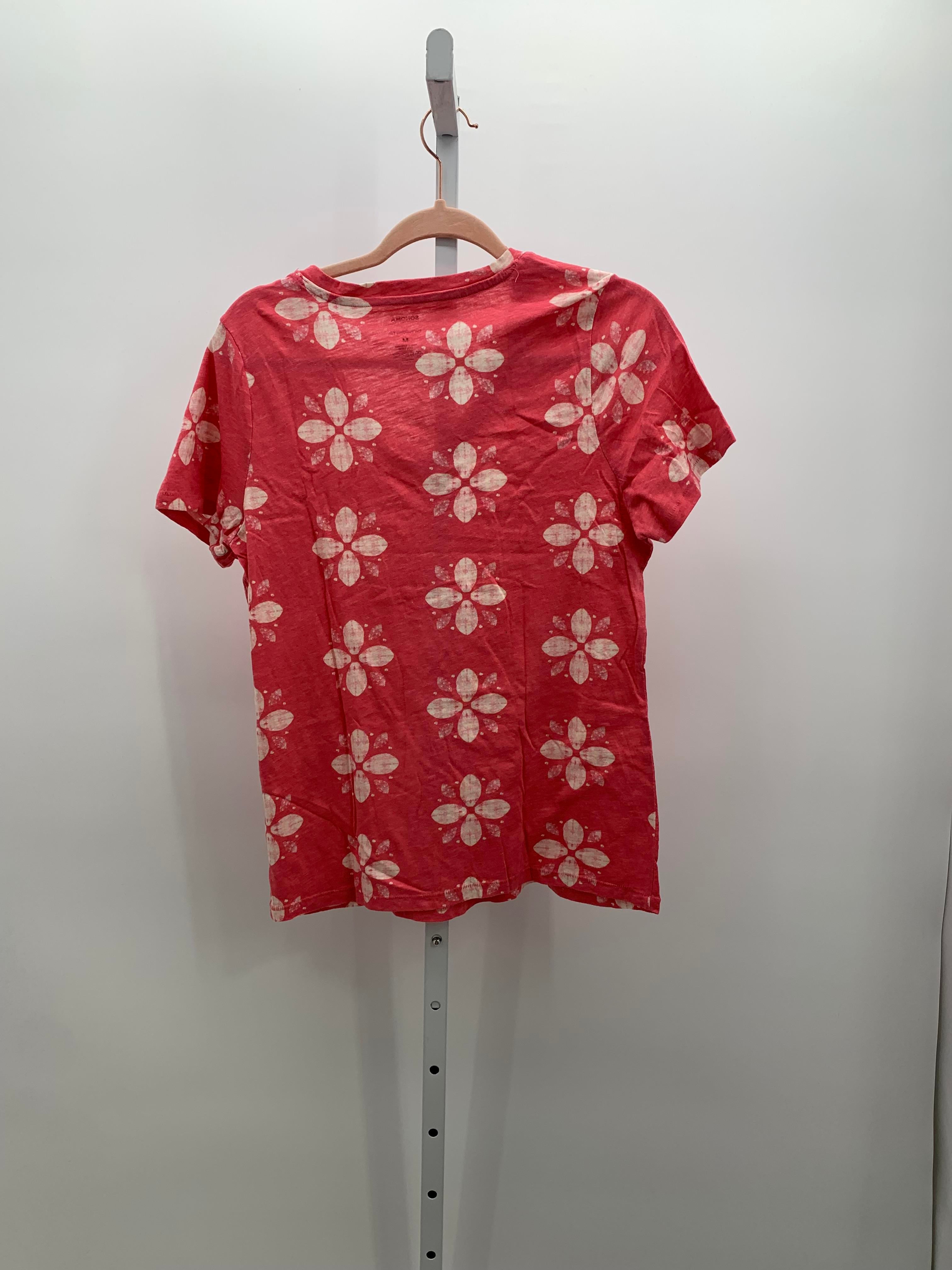 Sonoma Size Medium Misses Short Sleeve Shirt
