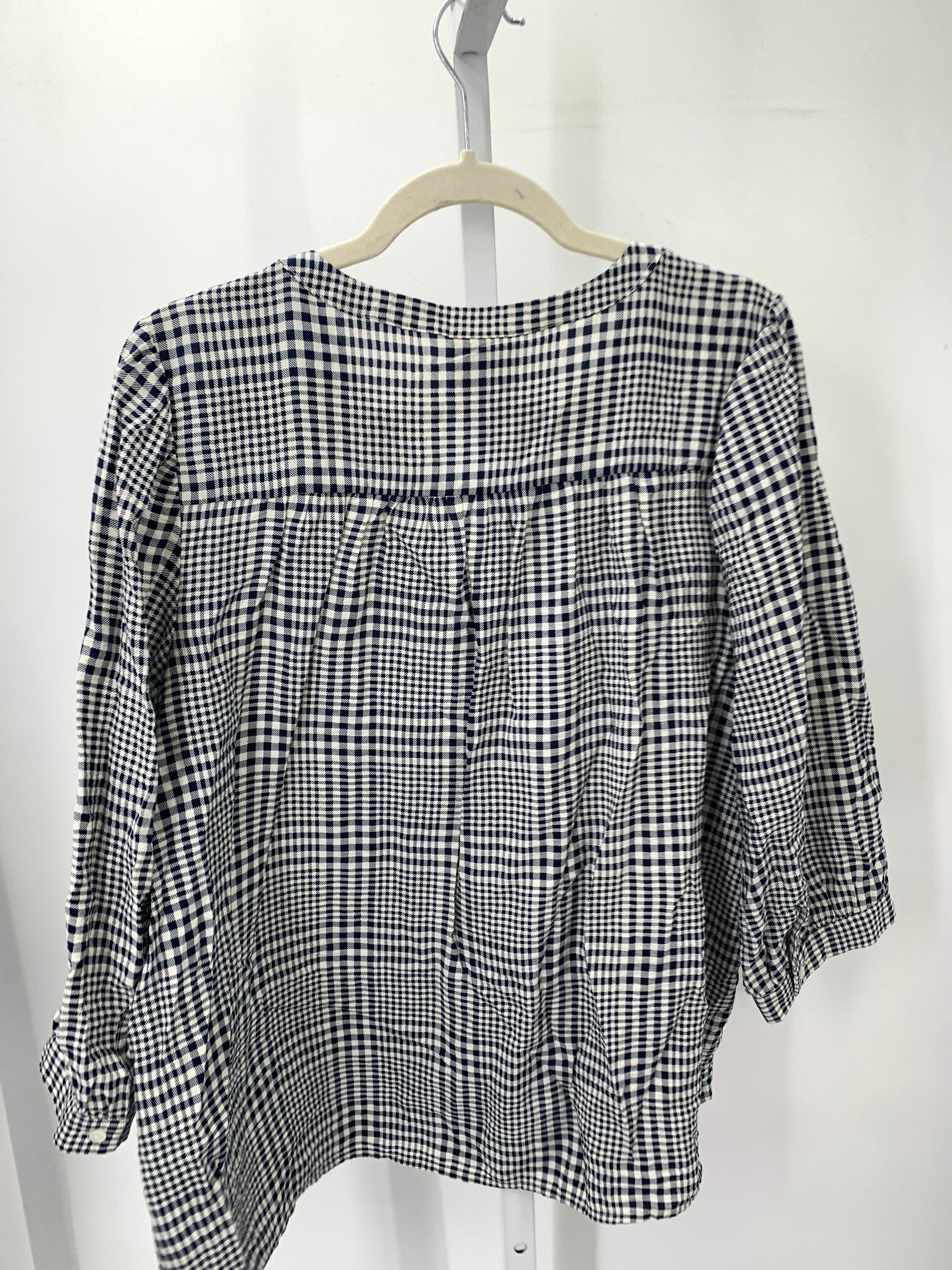 St. Johns Bay Size XXL Misses 3/4 Sleeve Shirt