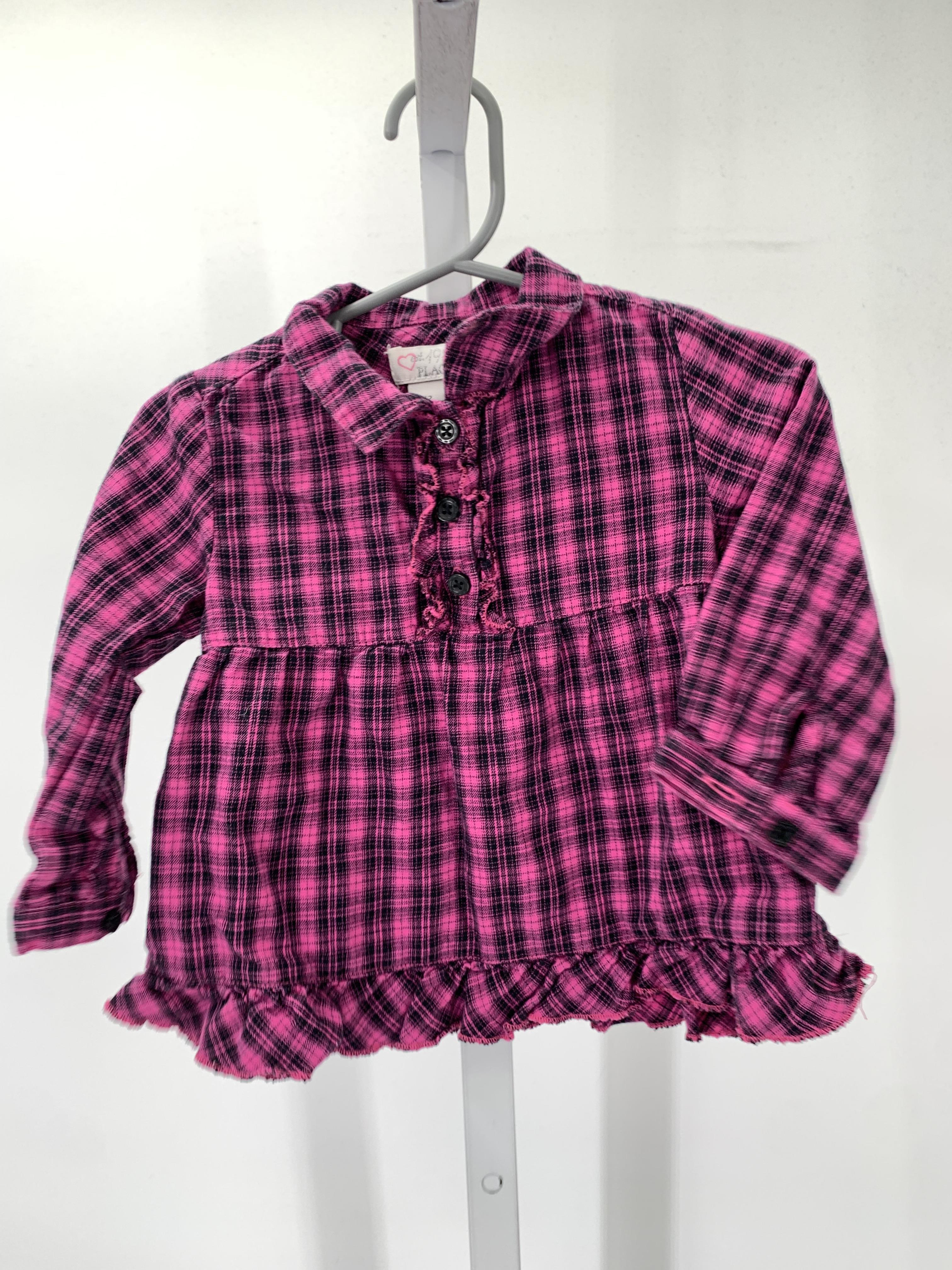 Children's Place Size 12 Months Girls Long Sleeve Shirt