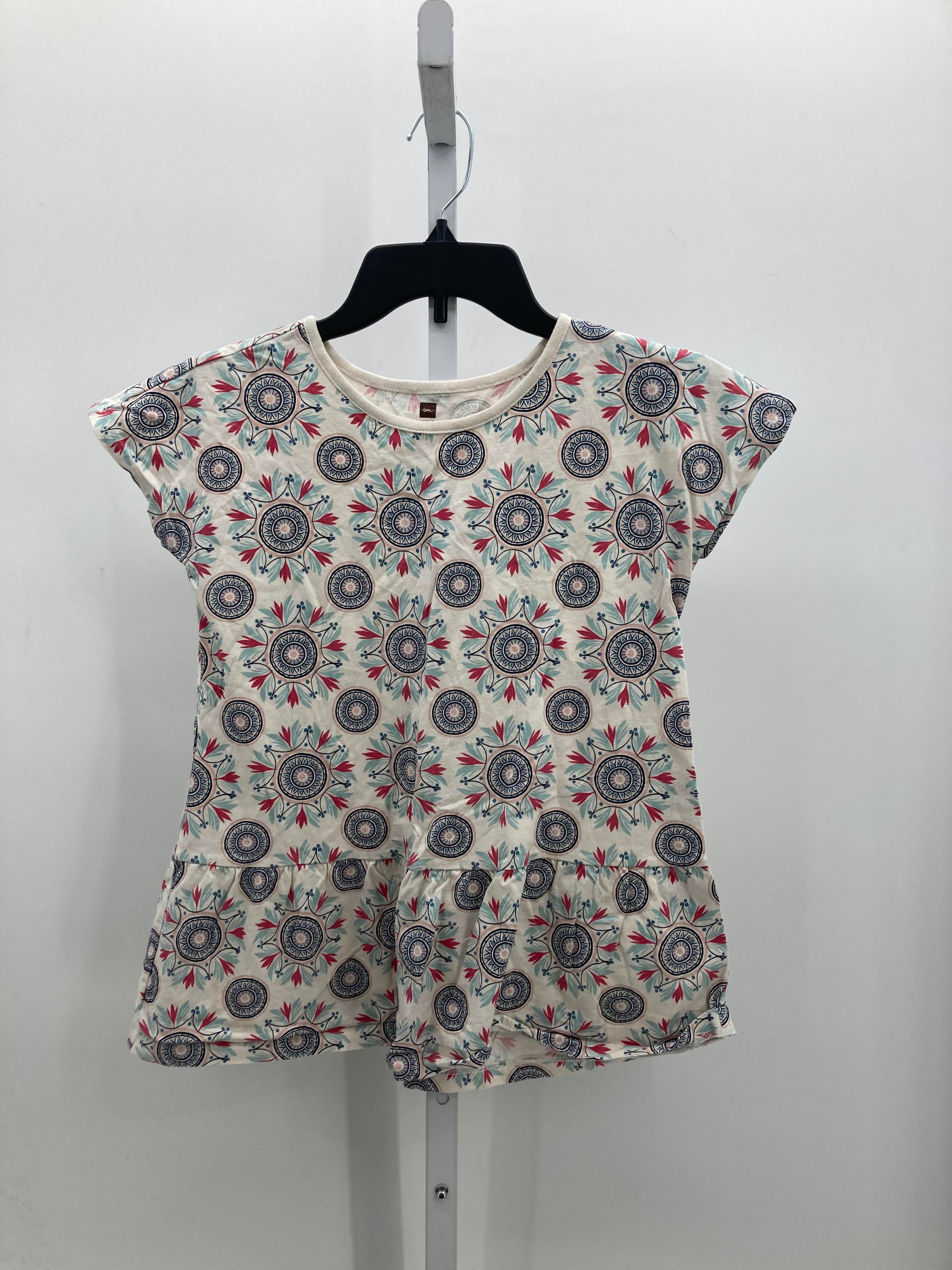 Tea Size 12 Girls Short Sleeve Shirt
