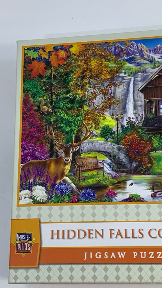 NIB HIDDEN FALLS COTTAGE PUZZLE.