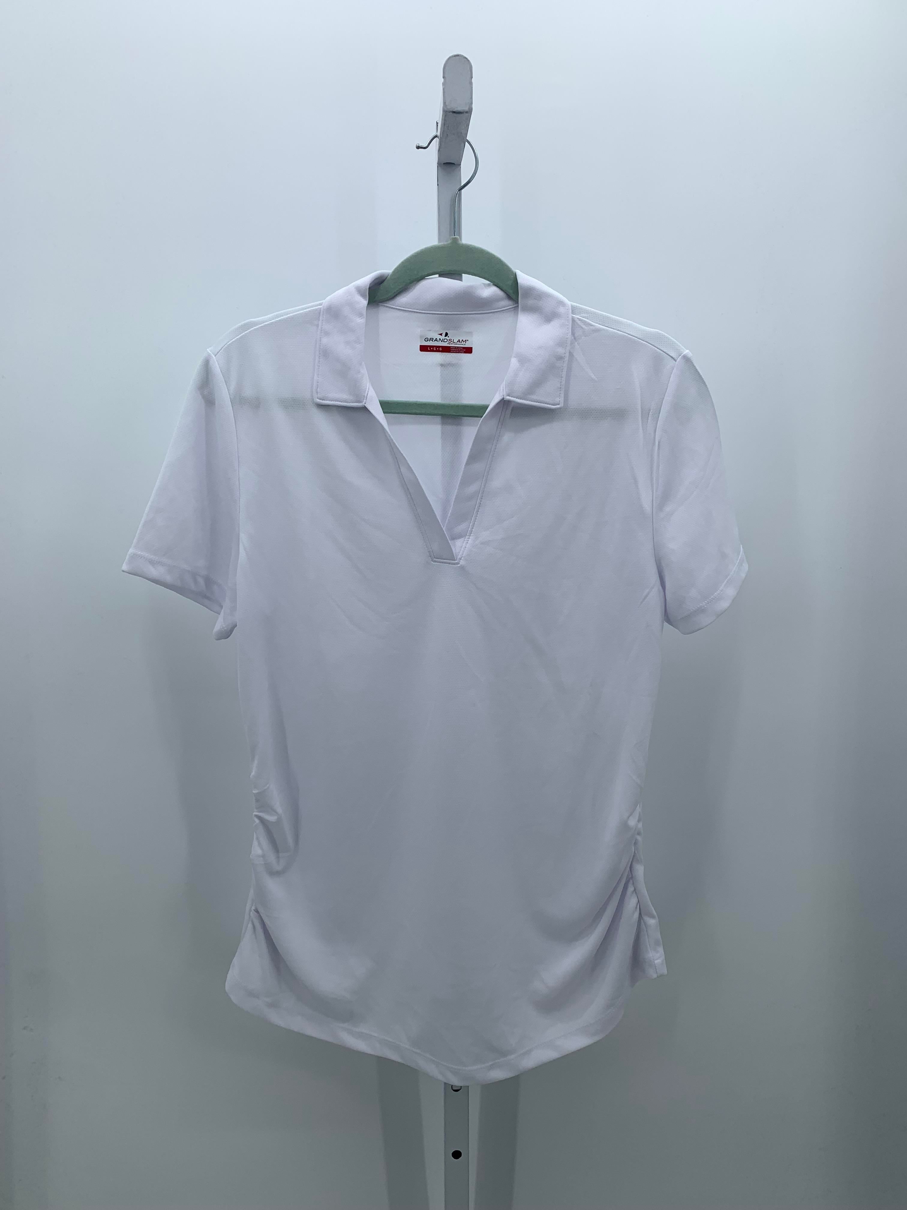 Grand Slam Size Large Misses Short Sleeve Shirt