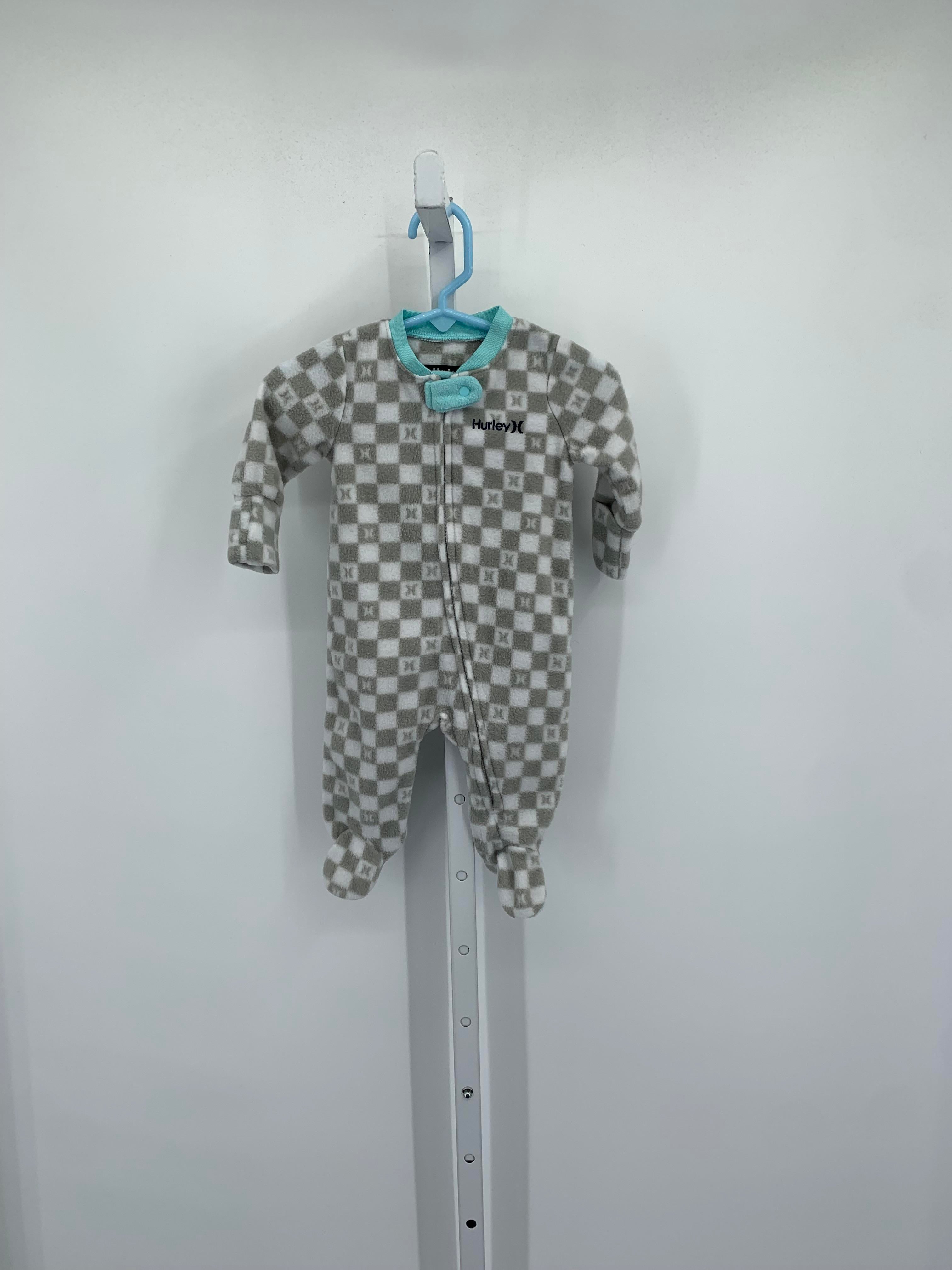 CHECKERED FLEECE ROMPER