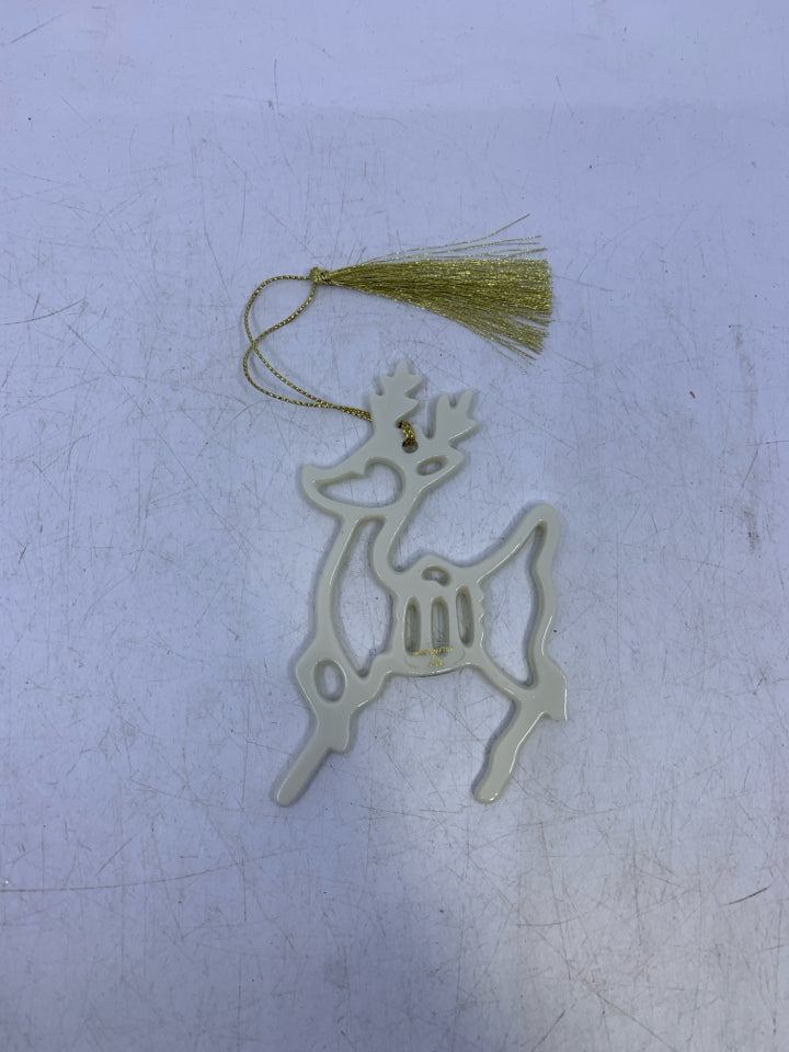 LENOX- IVORY PORCELAIN REINDEER