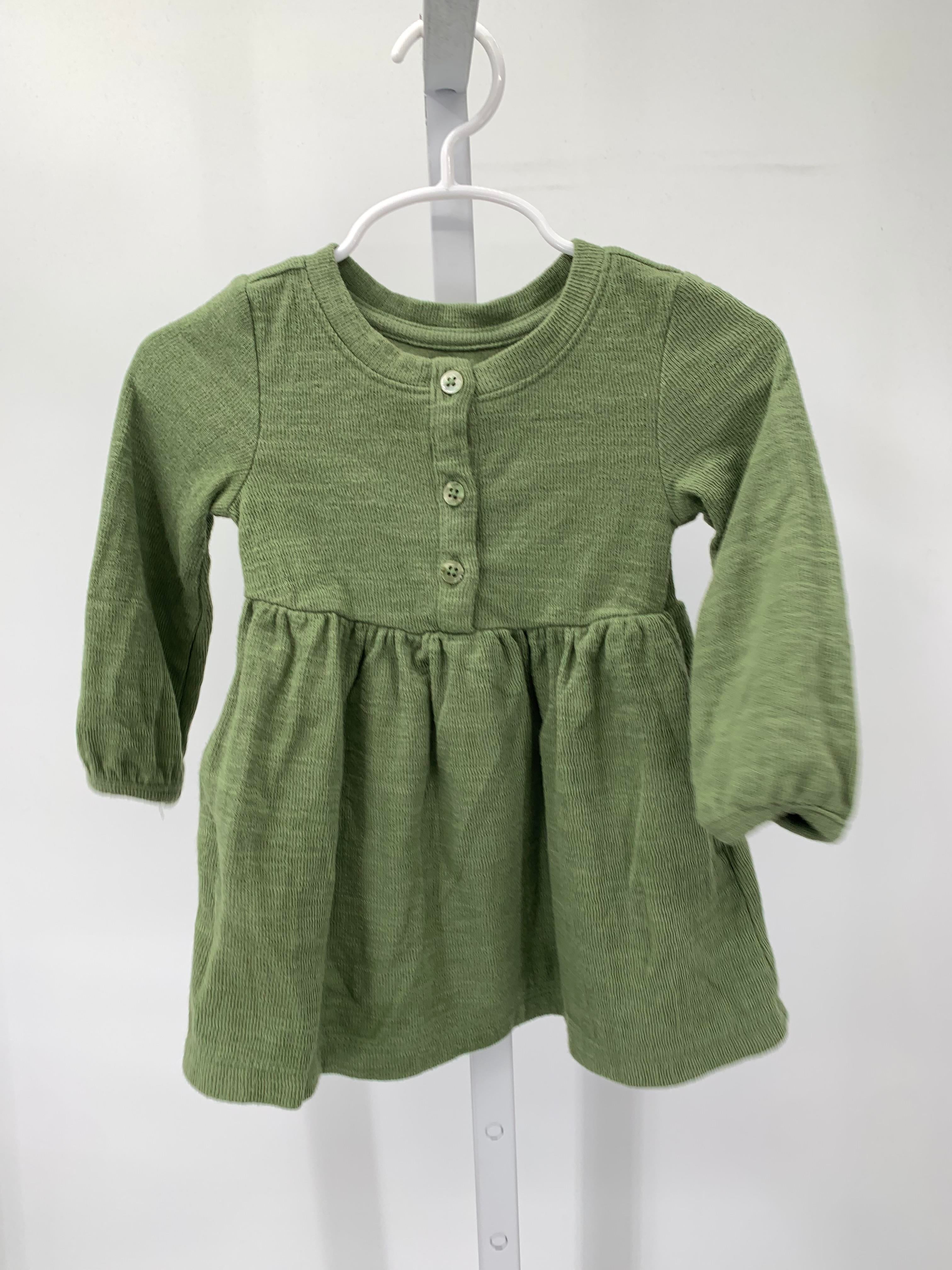 Cat & Jack Size 12 Months Girls Long Sleeve Dress