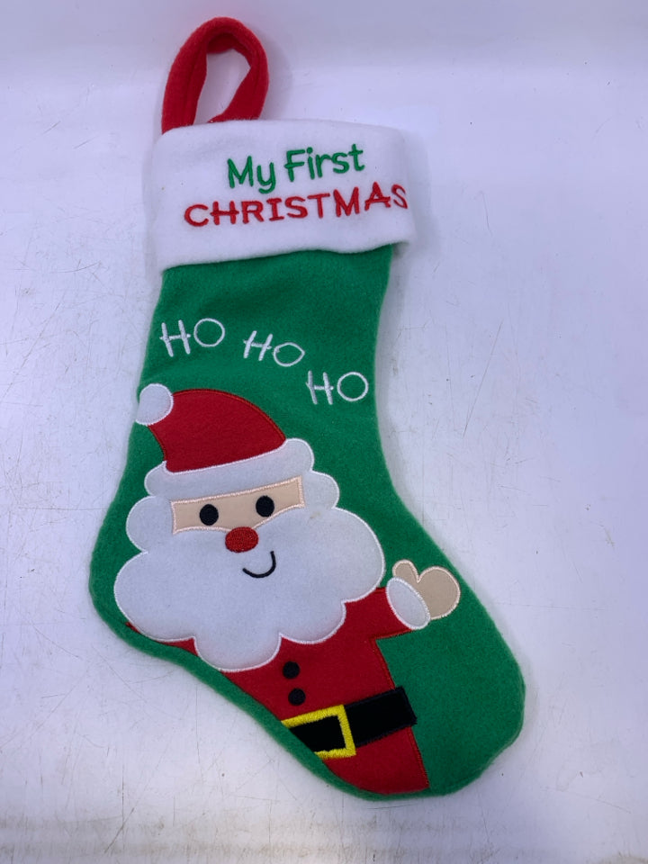 FIRST CHRISTMAS STOCKING