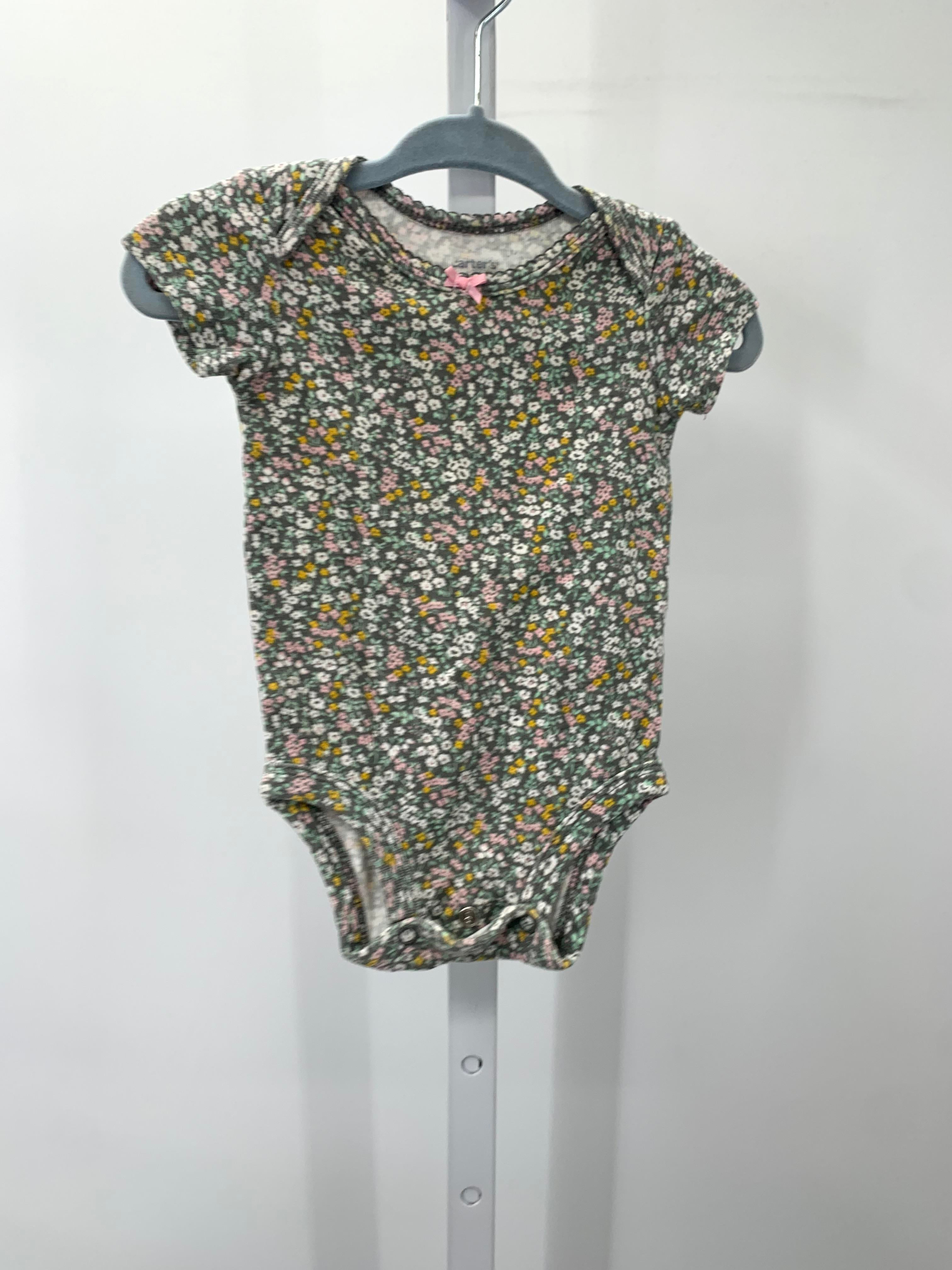Carters Size 3 Months Girls Short Sleeve Shirt