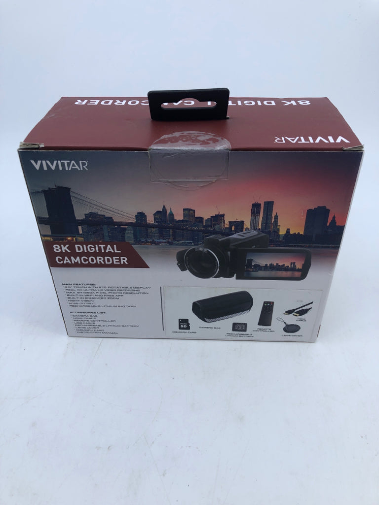 NIB VIVITAR PRO DIGITAL CAMCORDER.
