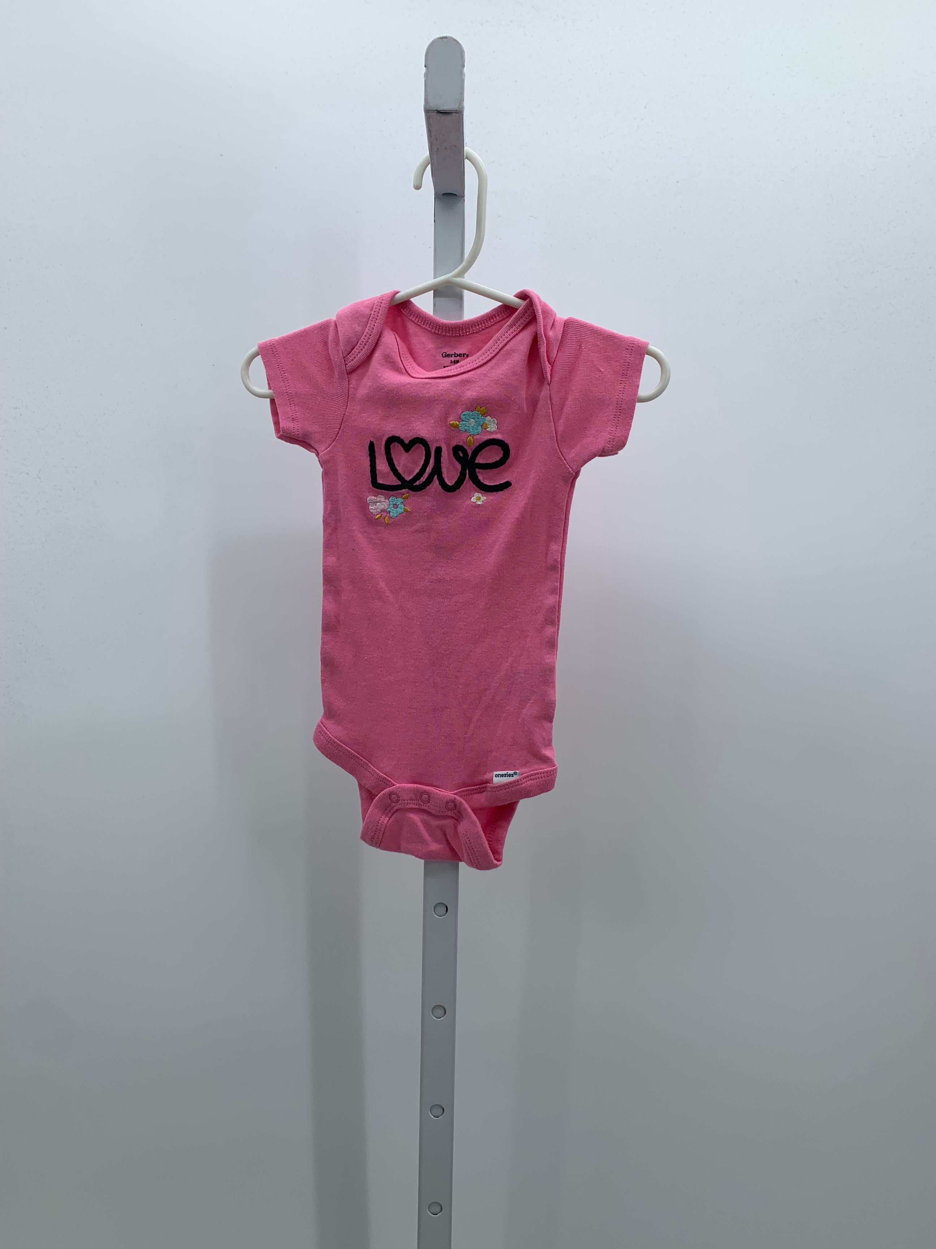 Bergamo Size 3-6 Months Girls Short Sleeve Shirt