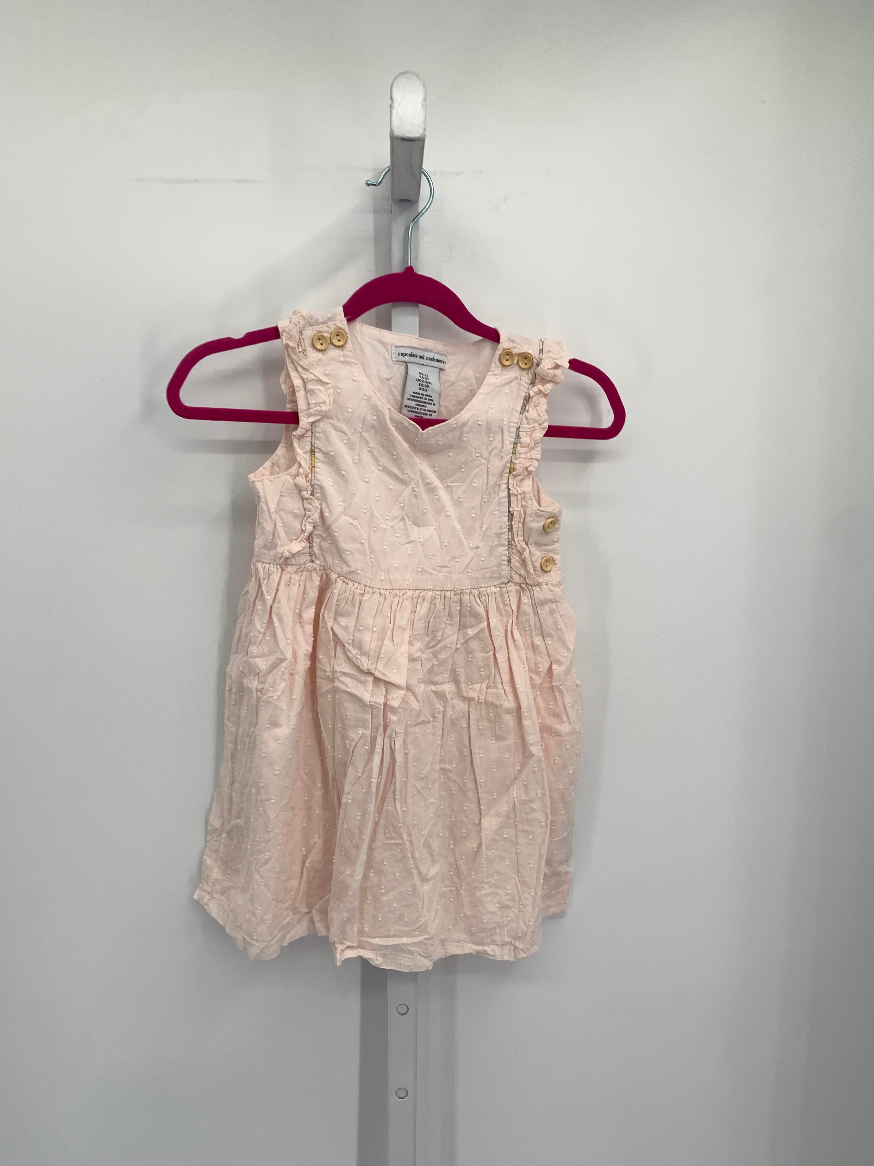 Size 3T Girls Sleeveless Dress