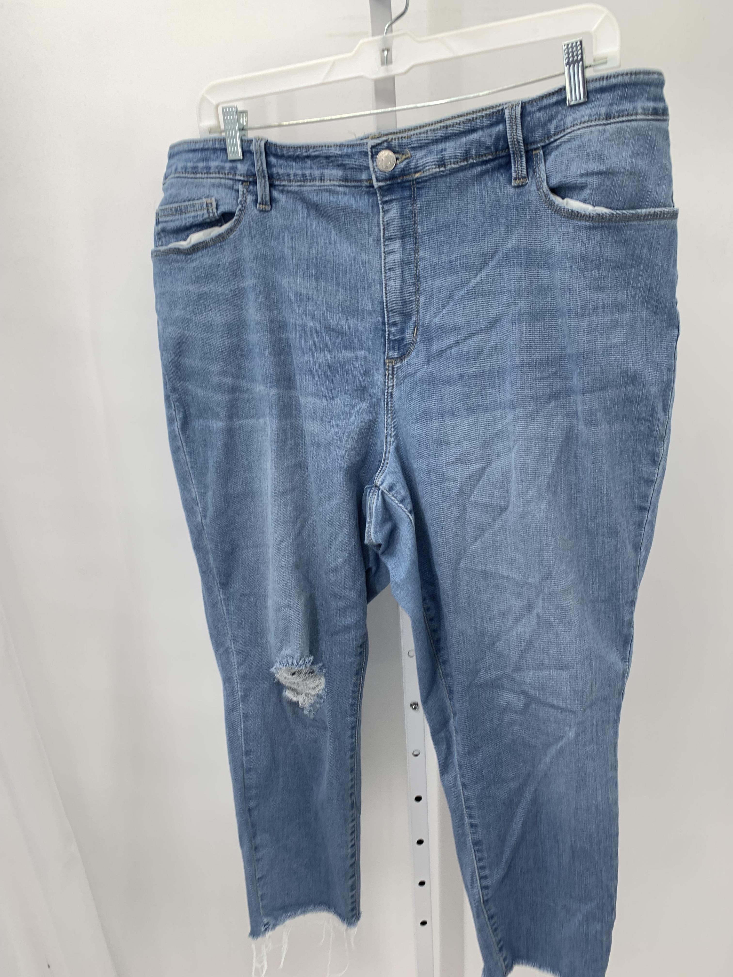 Ava & Viv Size 24 W Womens Jeans