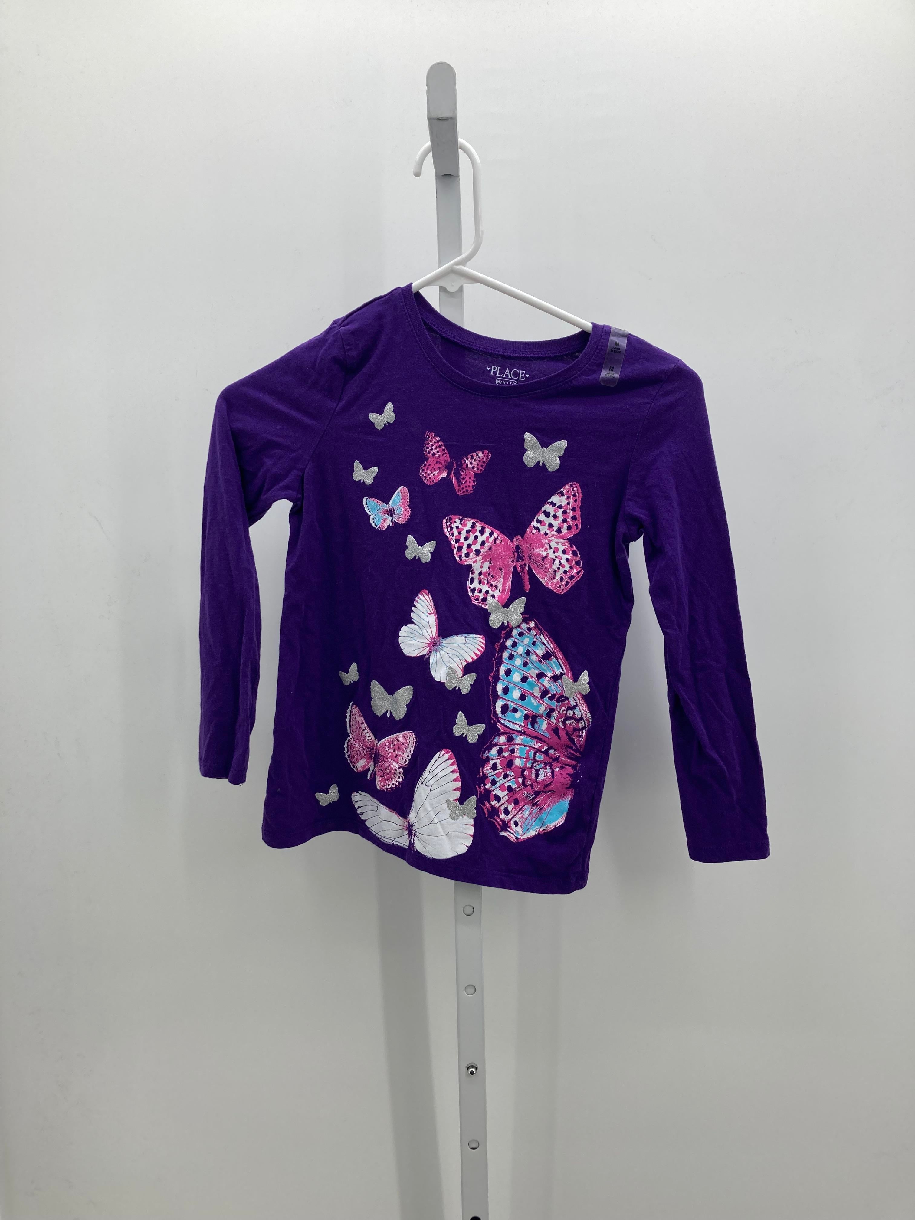 Children's Place Size 7-8 Girls Long Sleeve Shirt