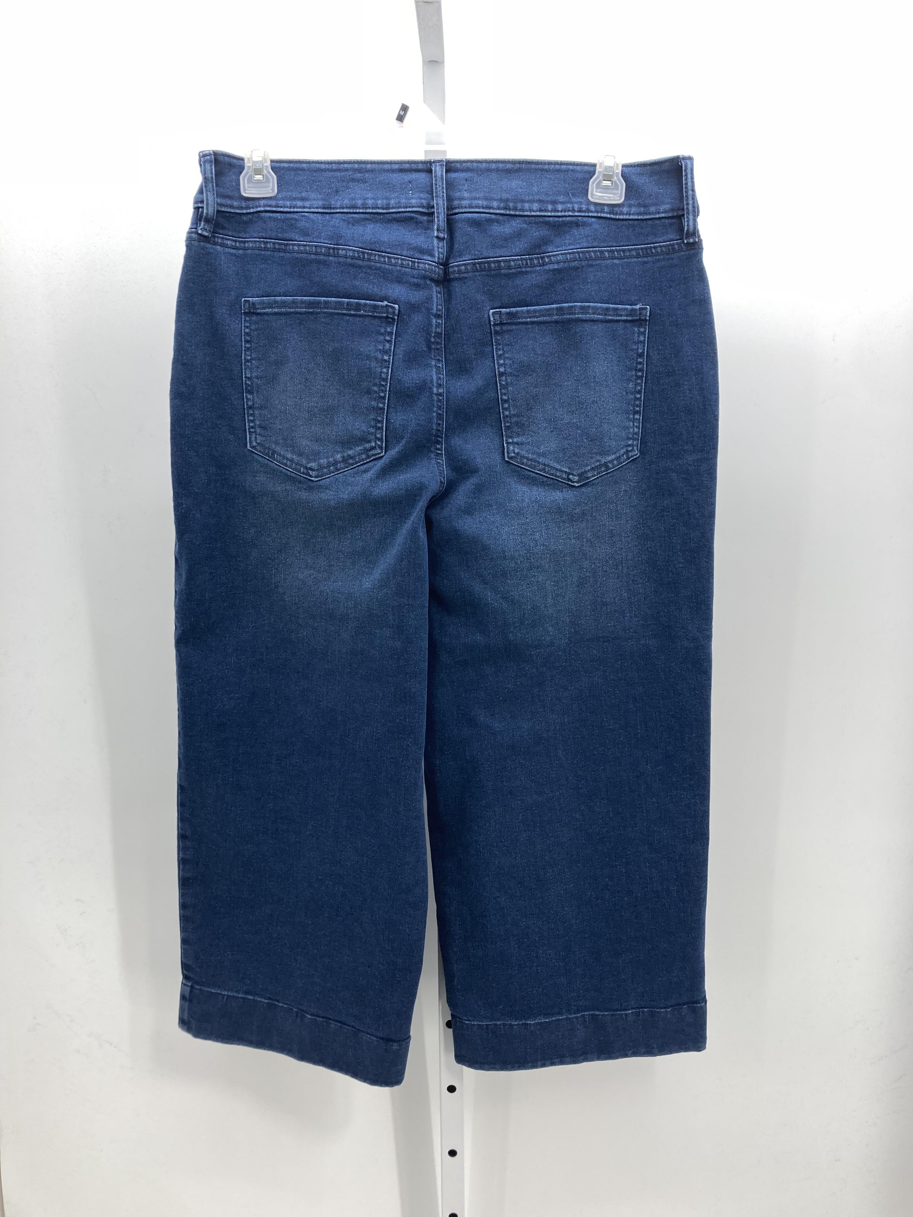 Croft & Barrow Size 16 Misses Cropped Jeans