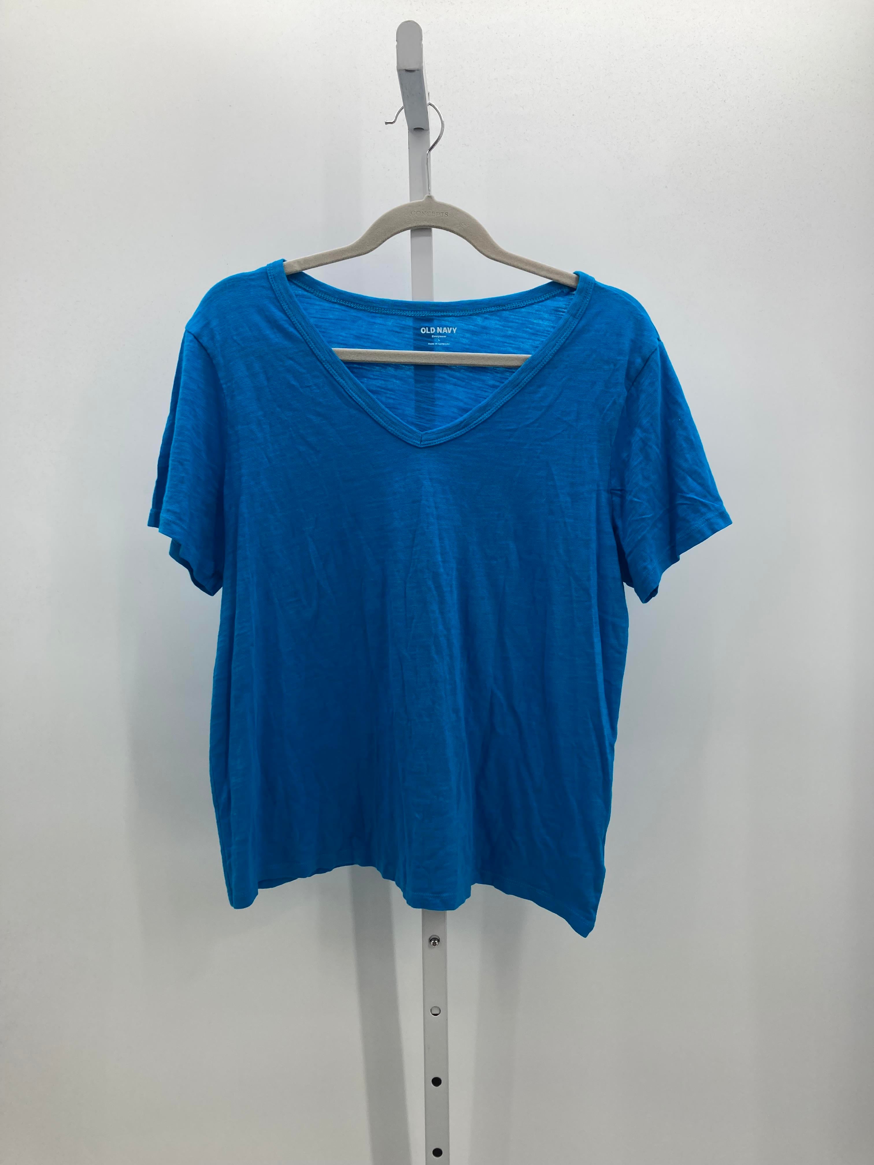 Old Navy Size Large Misses Short Sleeve Shirt