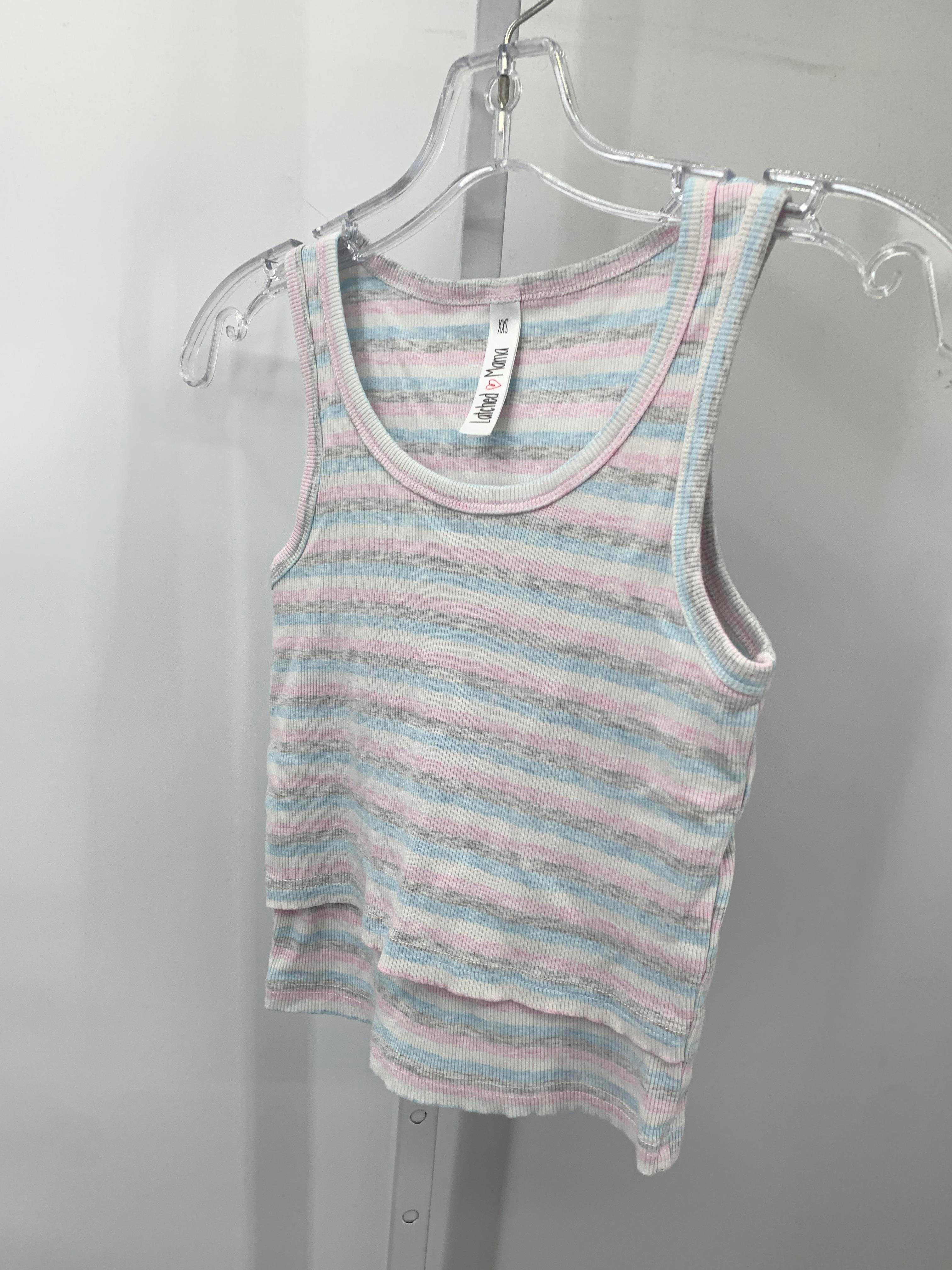 White Size XXS Juniors Tank