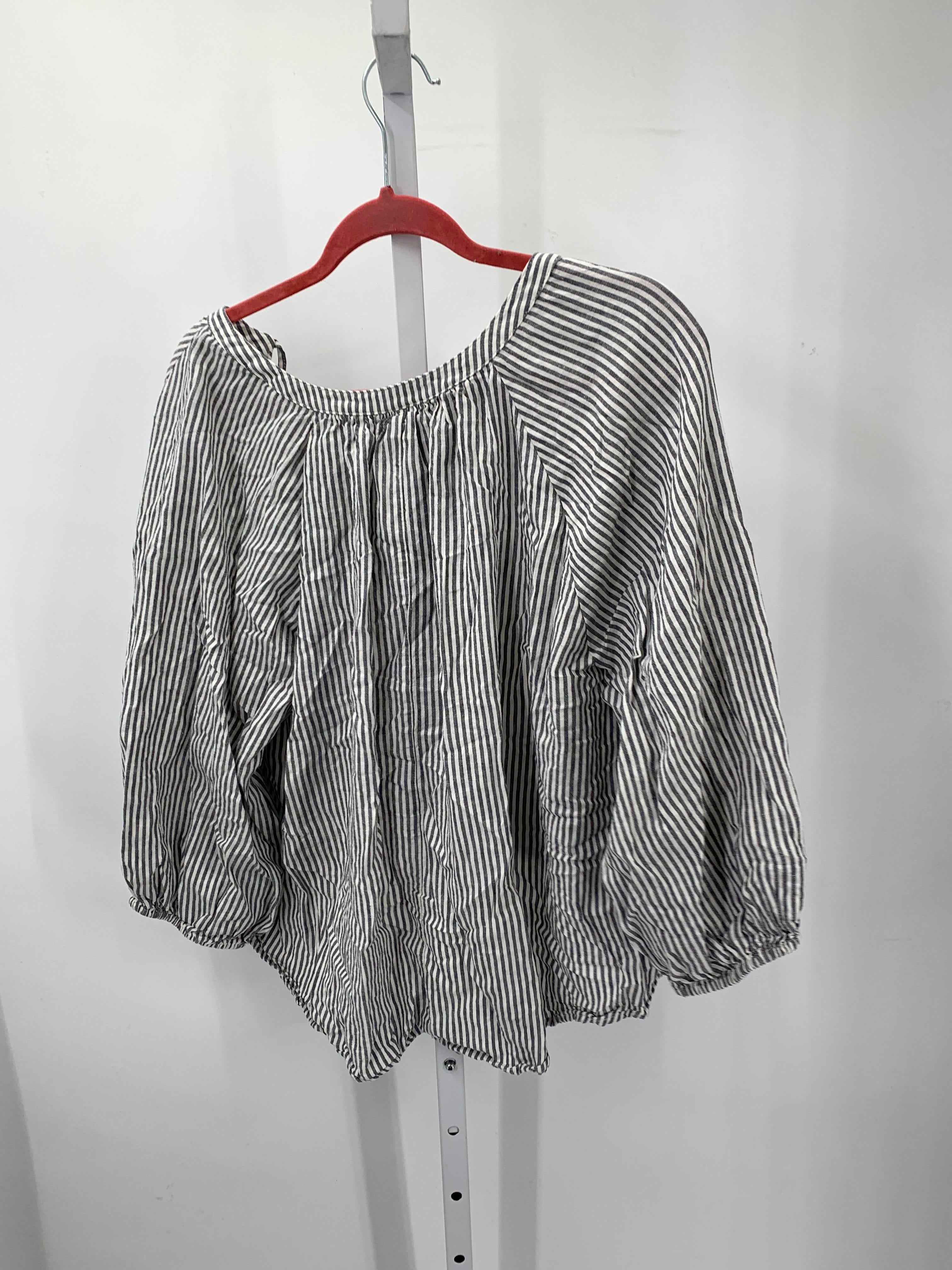 A New Day Size Medium Misses 3/4 Sleeve Shirt