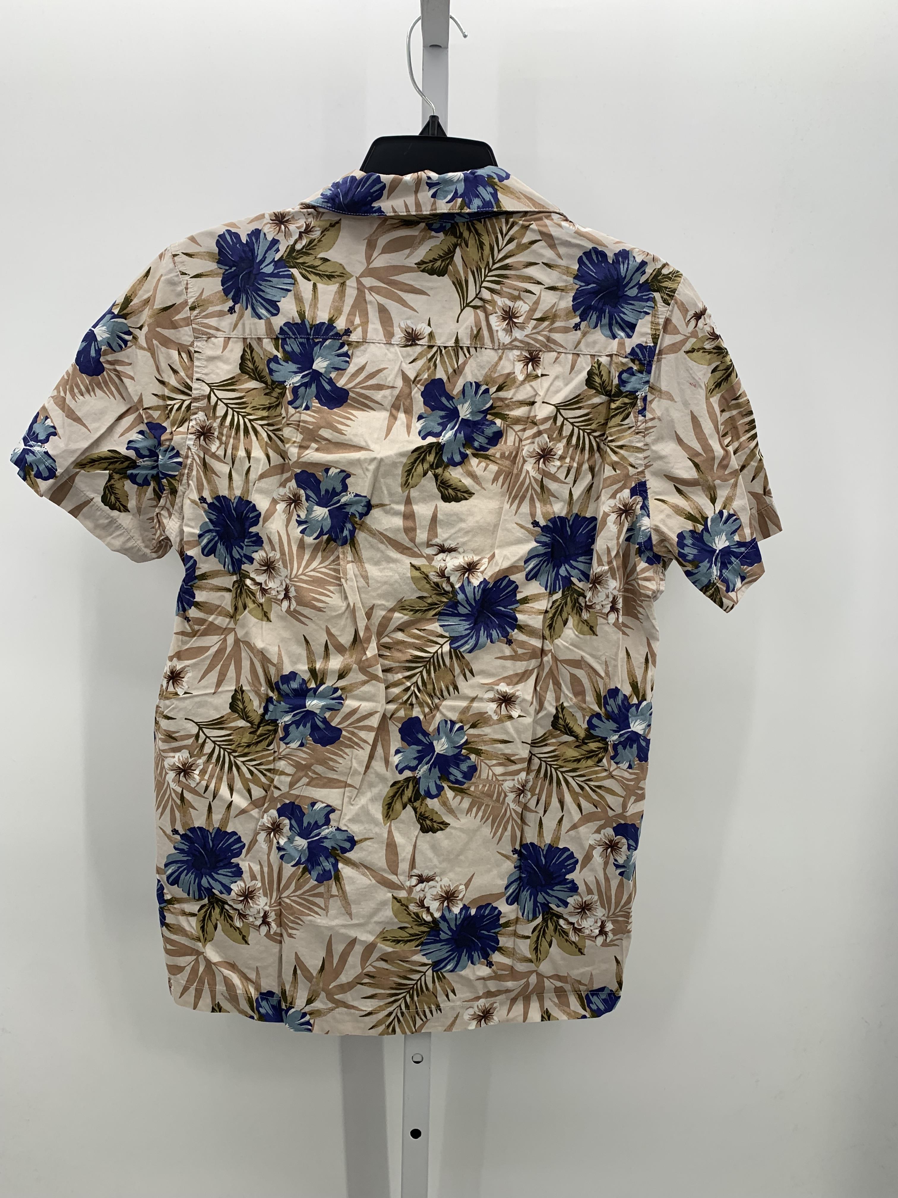 BLUE TROPICAL FLOWERS.