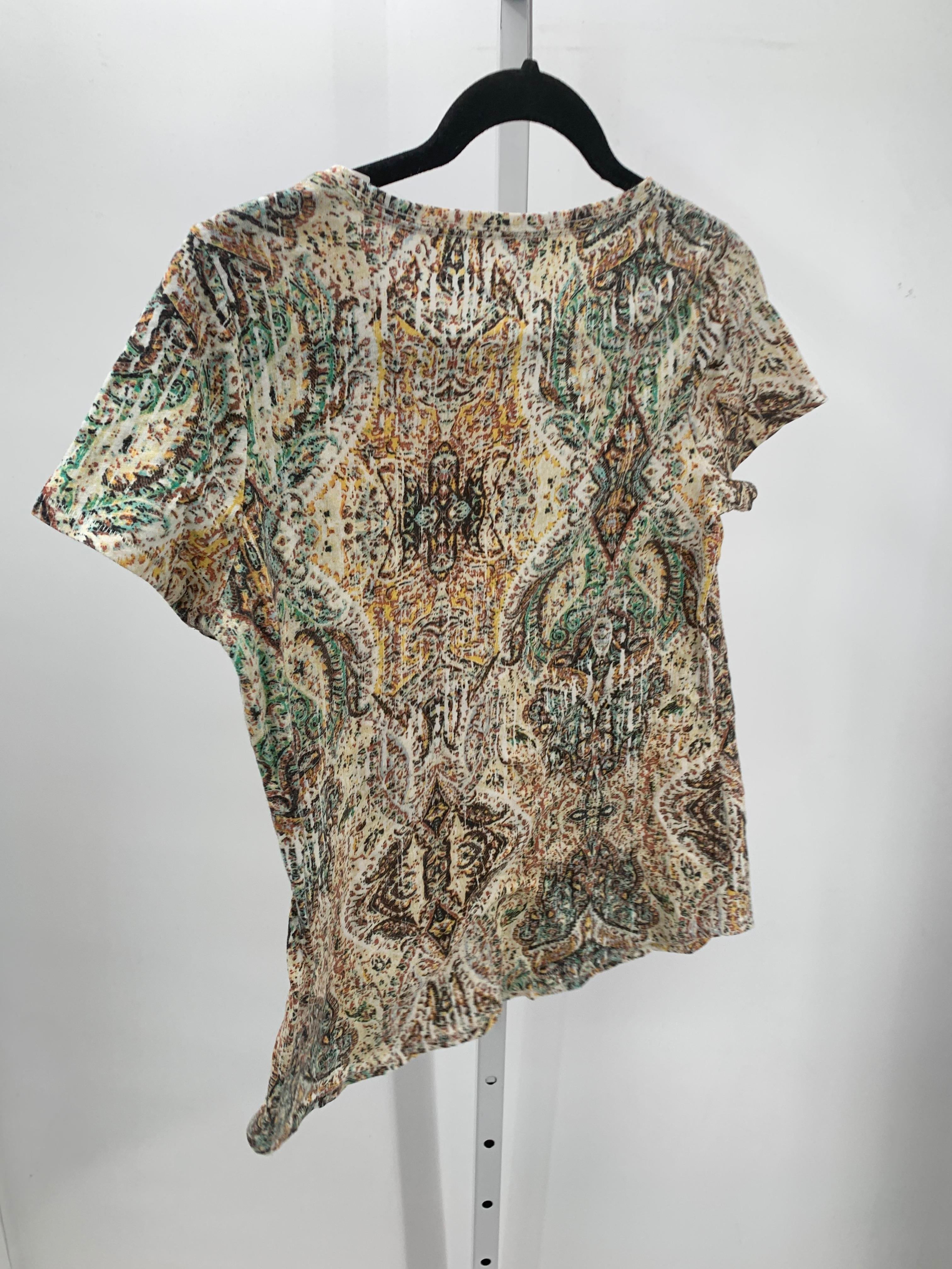 Sonoma Size Small Misses Short Sleeve Shirt