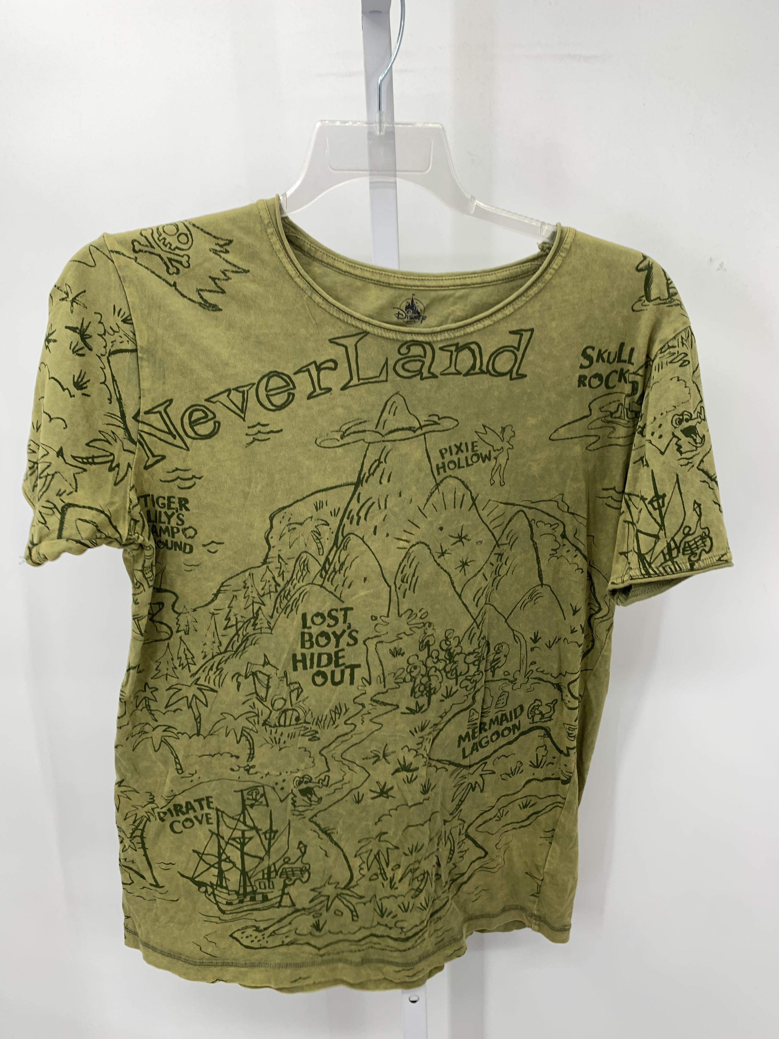Disney Store Size Large Misses Short Sleeve Shirt