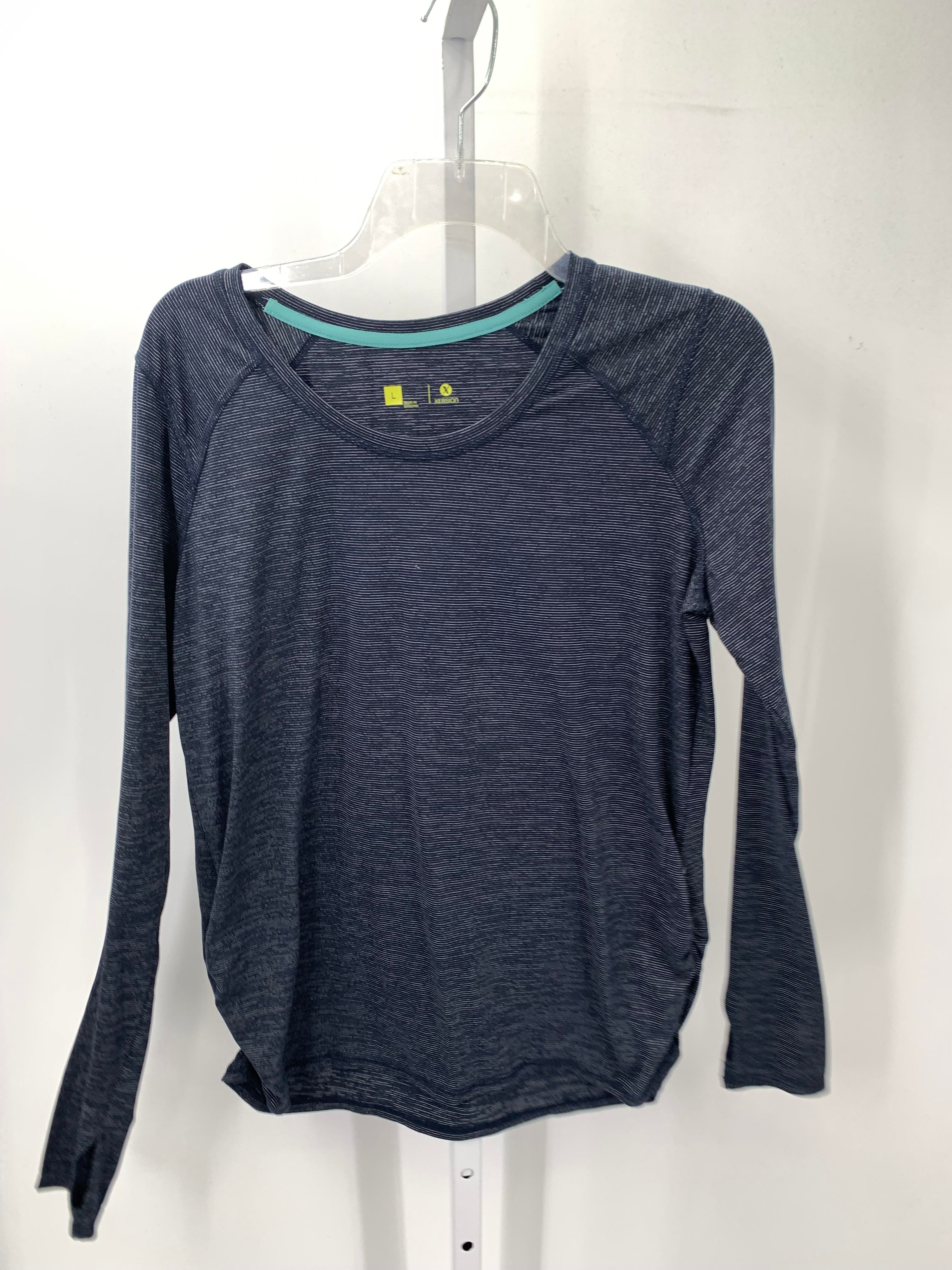 Xersion Size Large Misses Long Sleeve Shirt