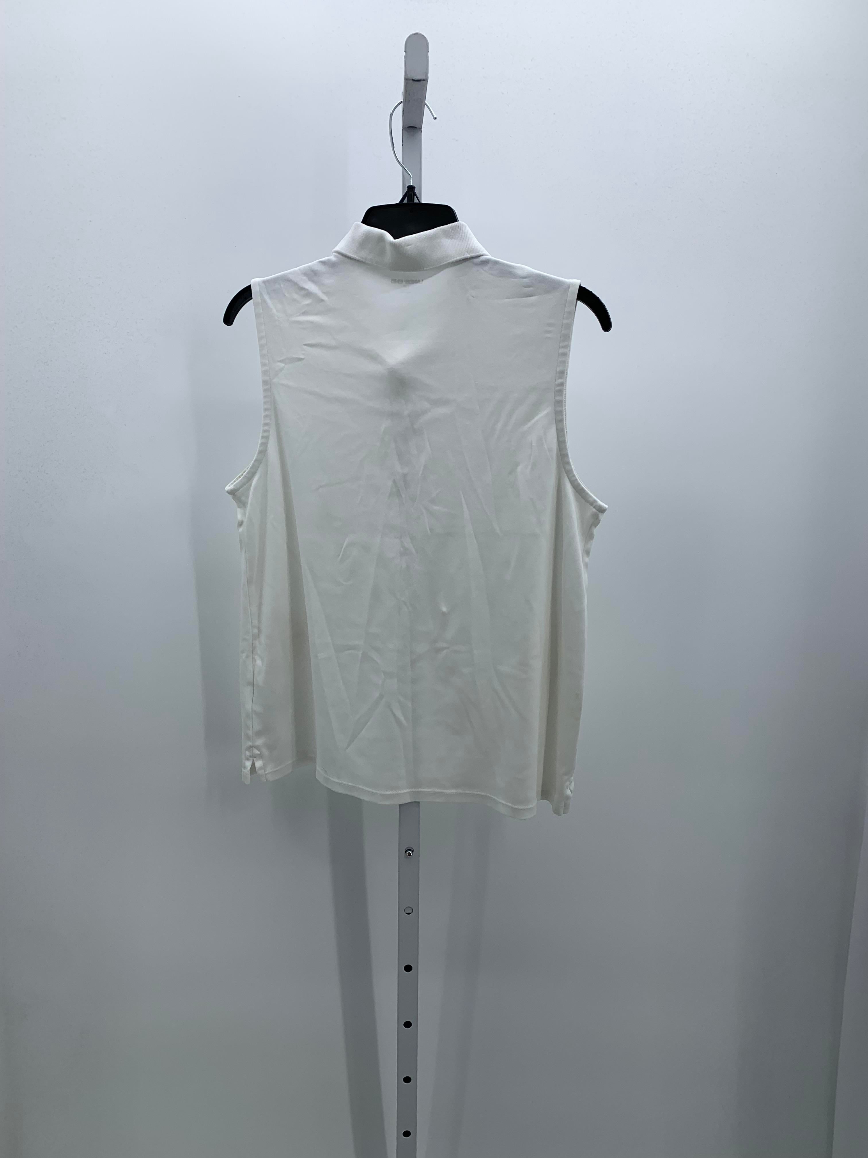 Lands End Size Large Petite Petite Sleeveless Shirt