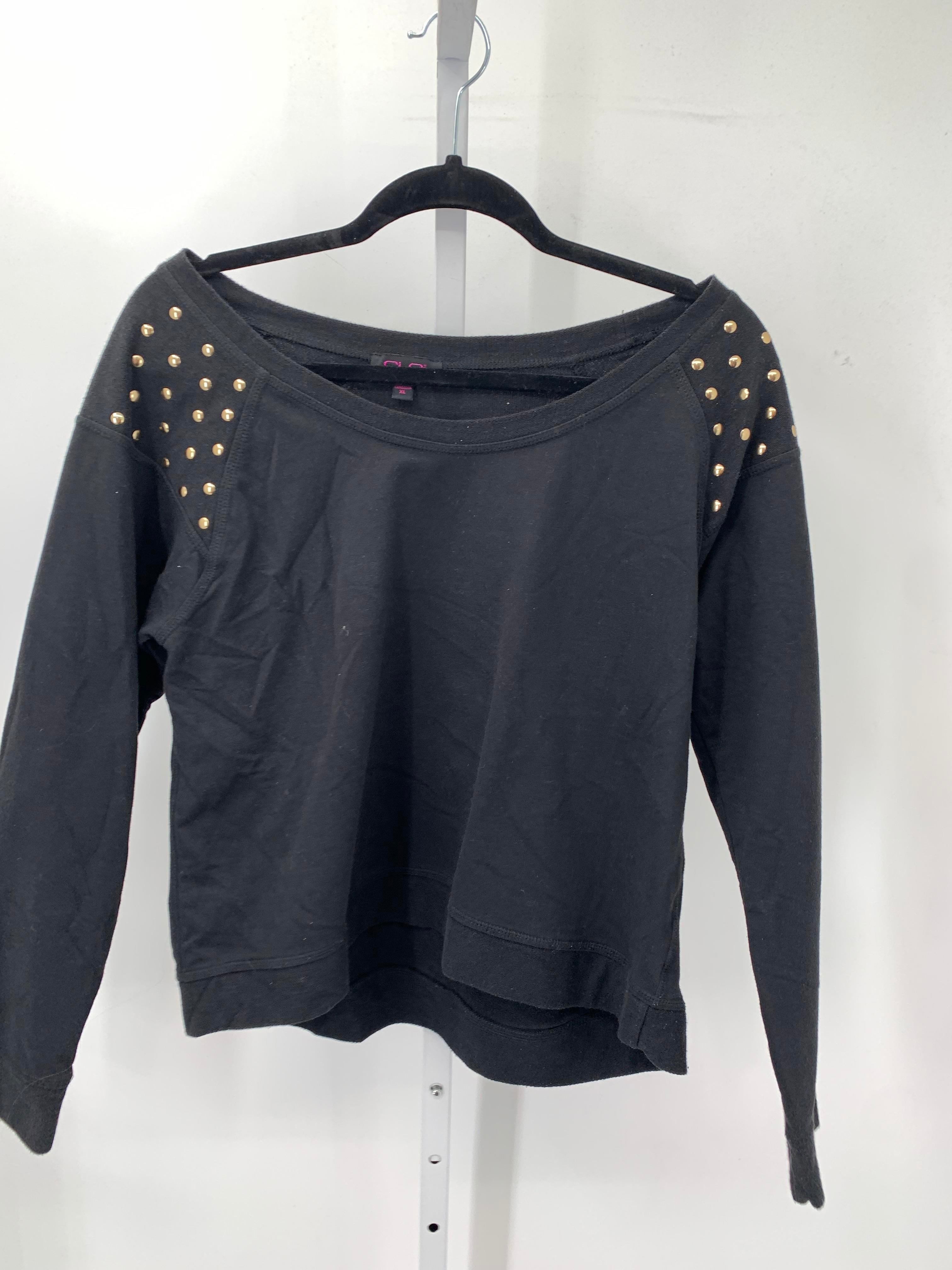 GLO Size Extra Large Juniors Long Sleeve Shirt