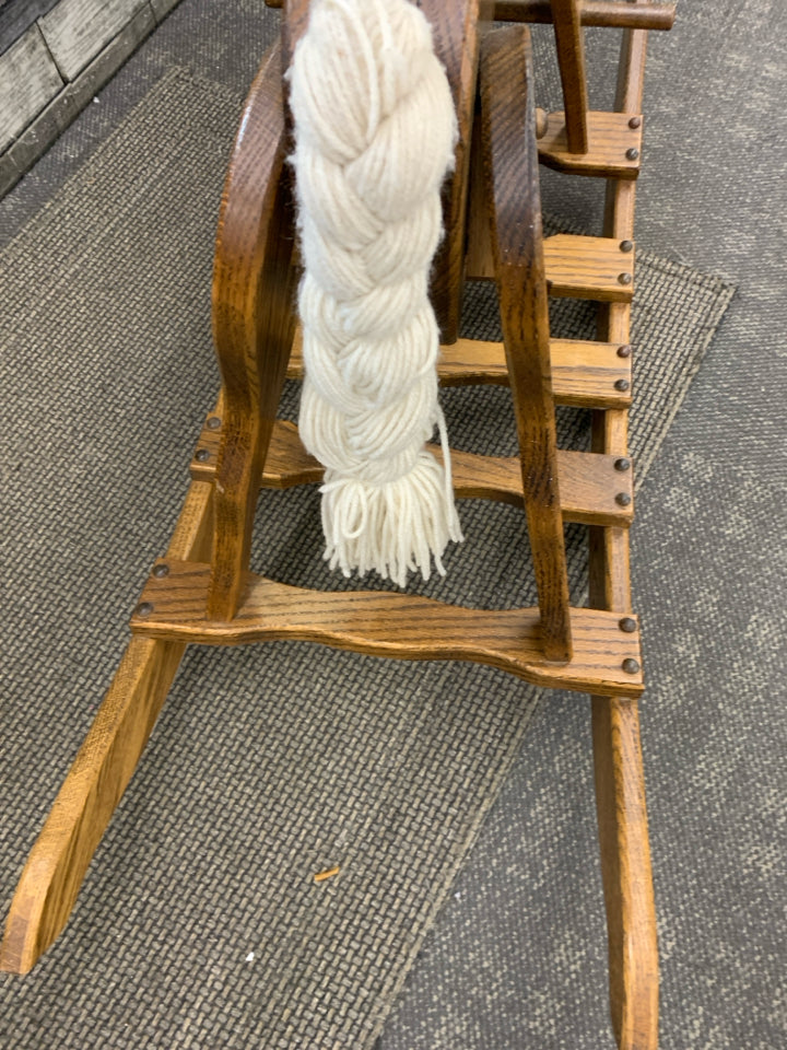 LG DECOR WOODEN ROCKING HORSE.