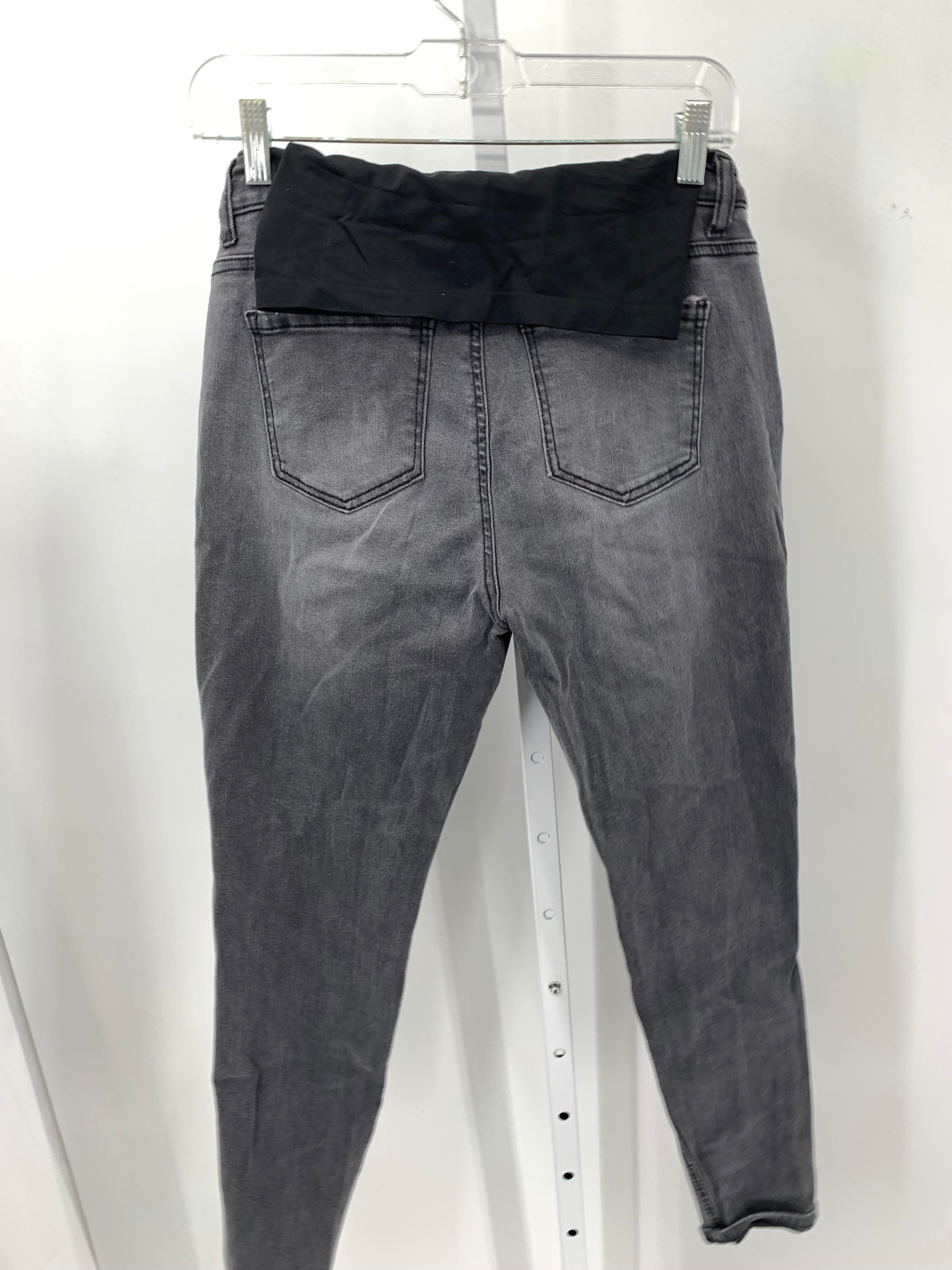 Time and Tru Grey Size Medium Maternity Jeans