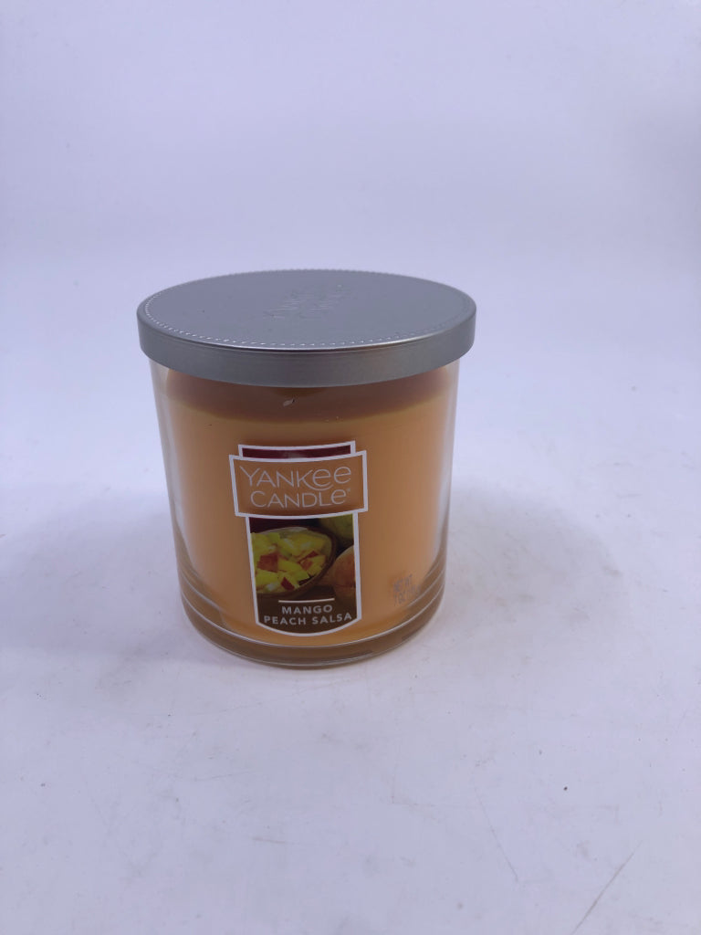 YANKEE CANDLE PEACH MANGO SALSA.