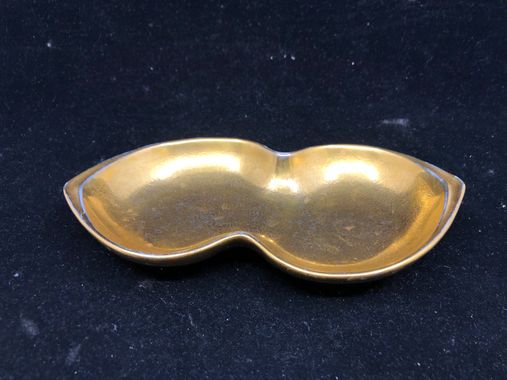 PICKARD GOLDEN DOUBLE BOWL.