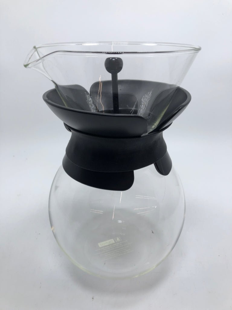 BODUM POUR OVER COFFEE MAKER.