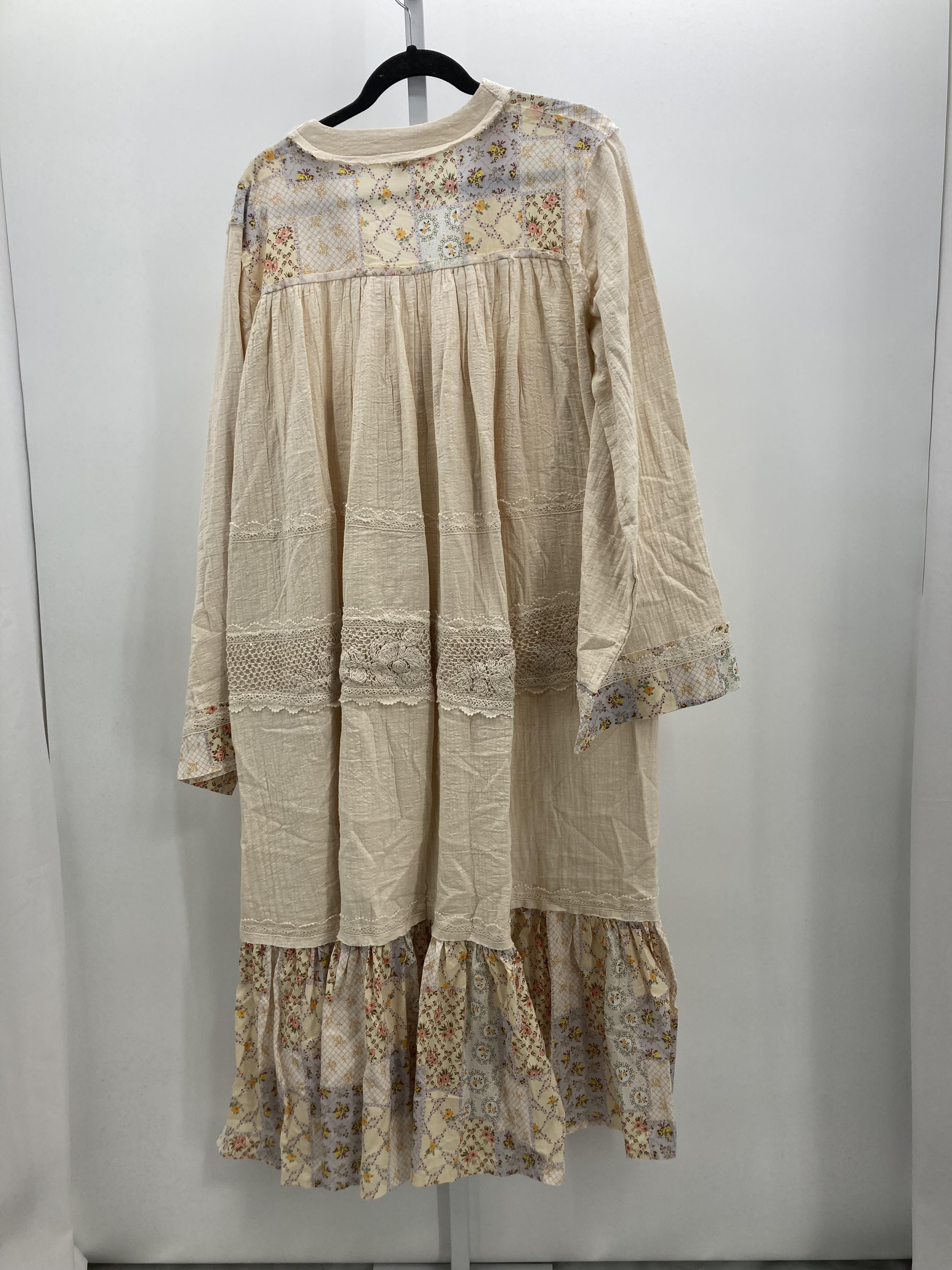 Size Large Misses Long Sleeve Dress