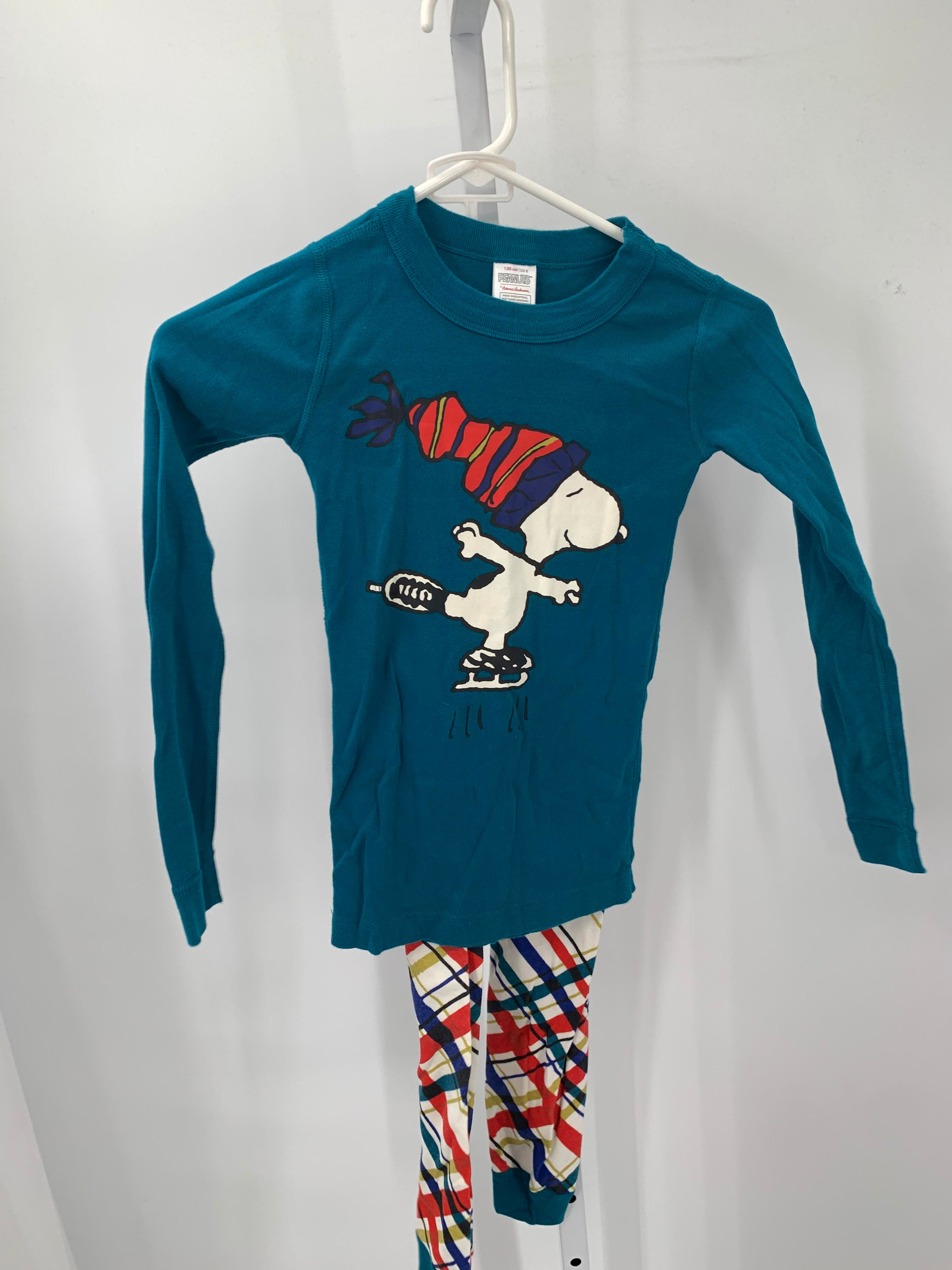 SNOOPY KNIT PJS.