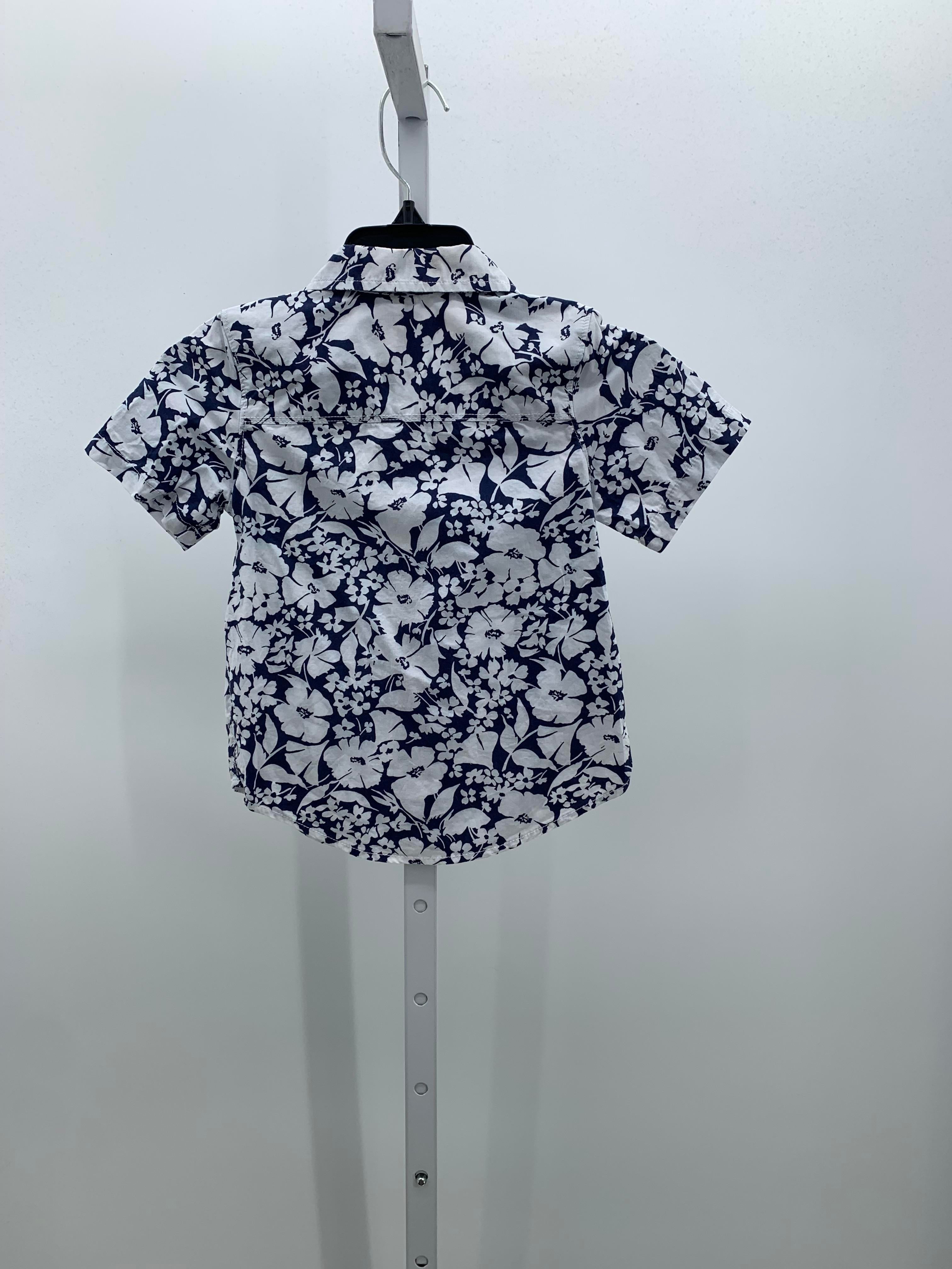 BLUE/WHITE BUTTON DOWN SHIRT